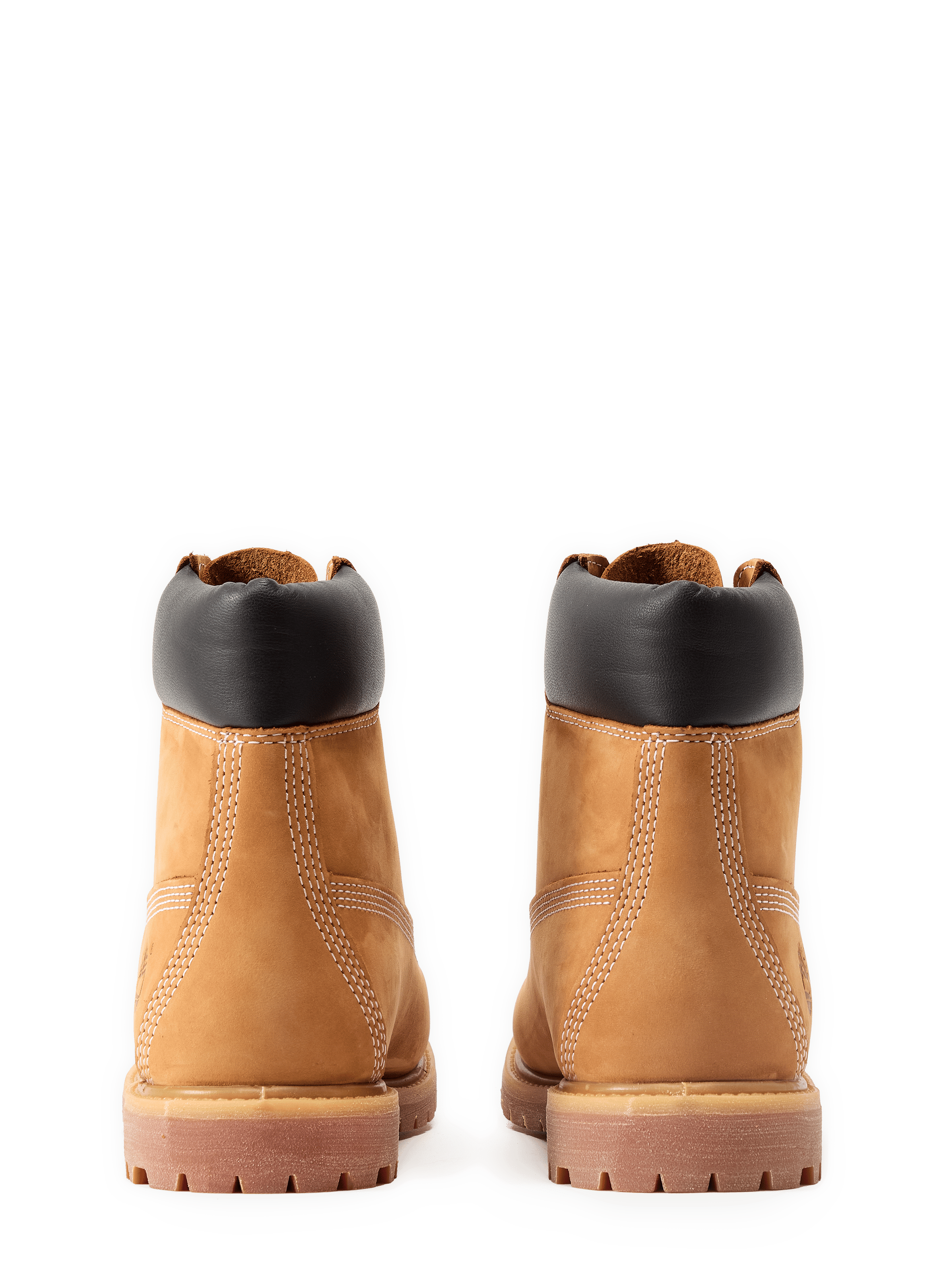 Boots crantées en cuir suédé TIMBERLAND Beige