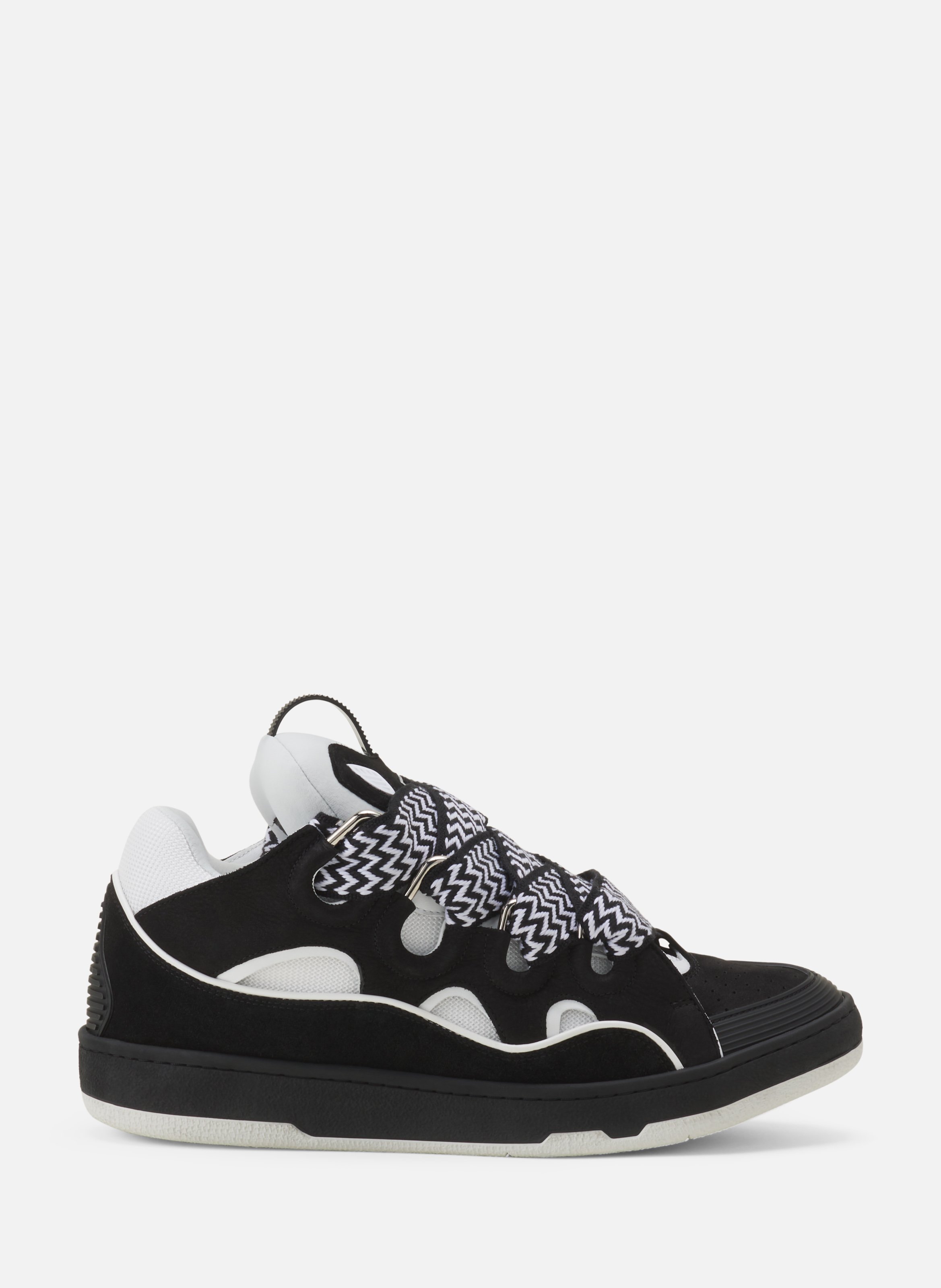 Sneakers curb en cuir  Gris