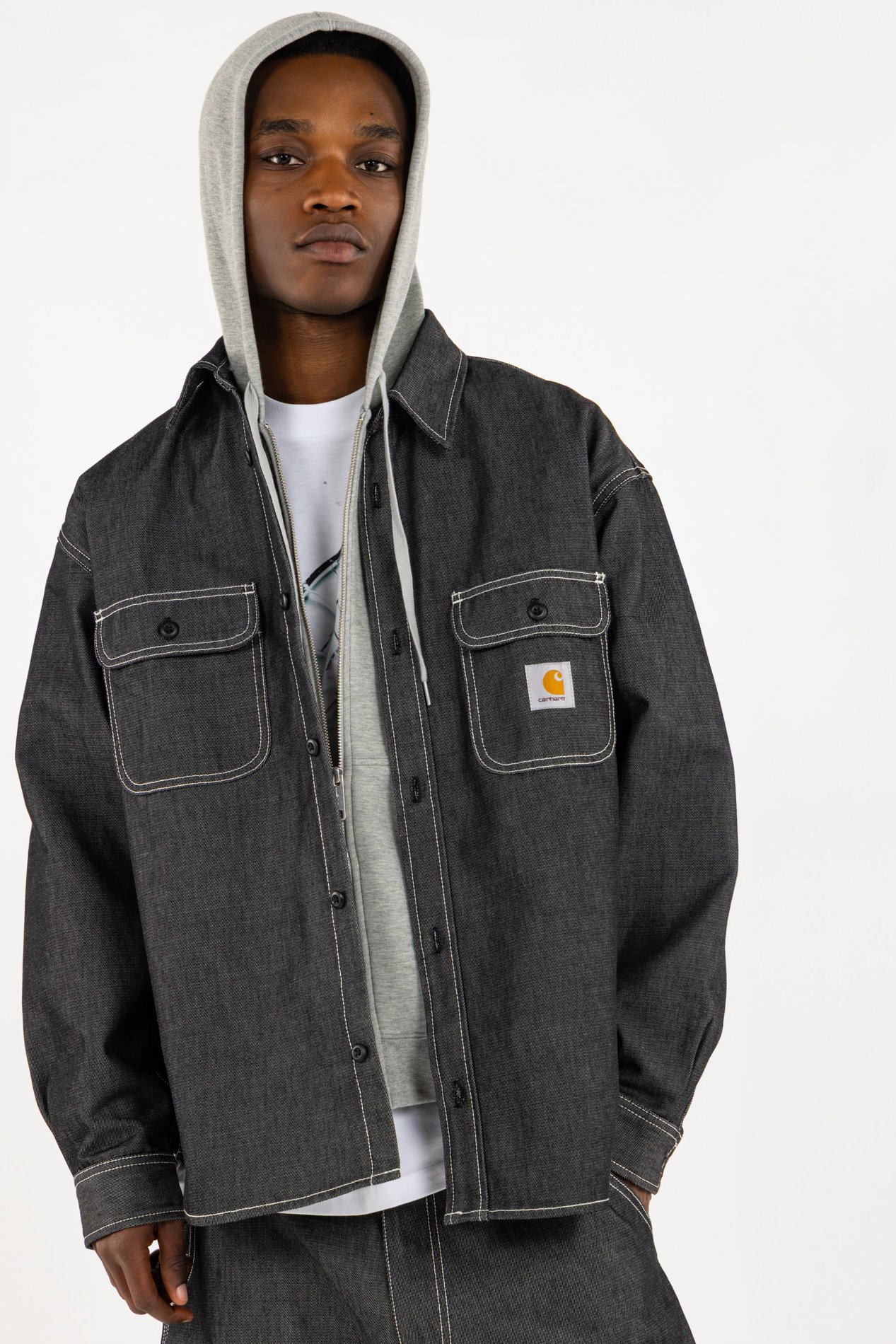 Veste tigan shirt jac CARHARTT WIP Noir