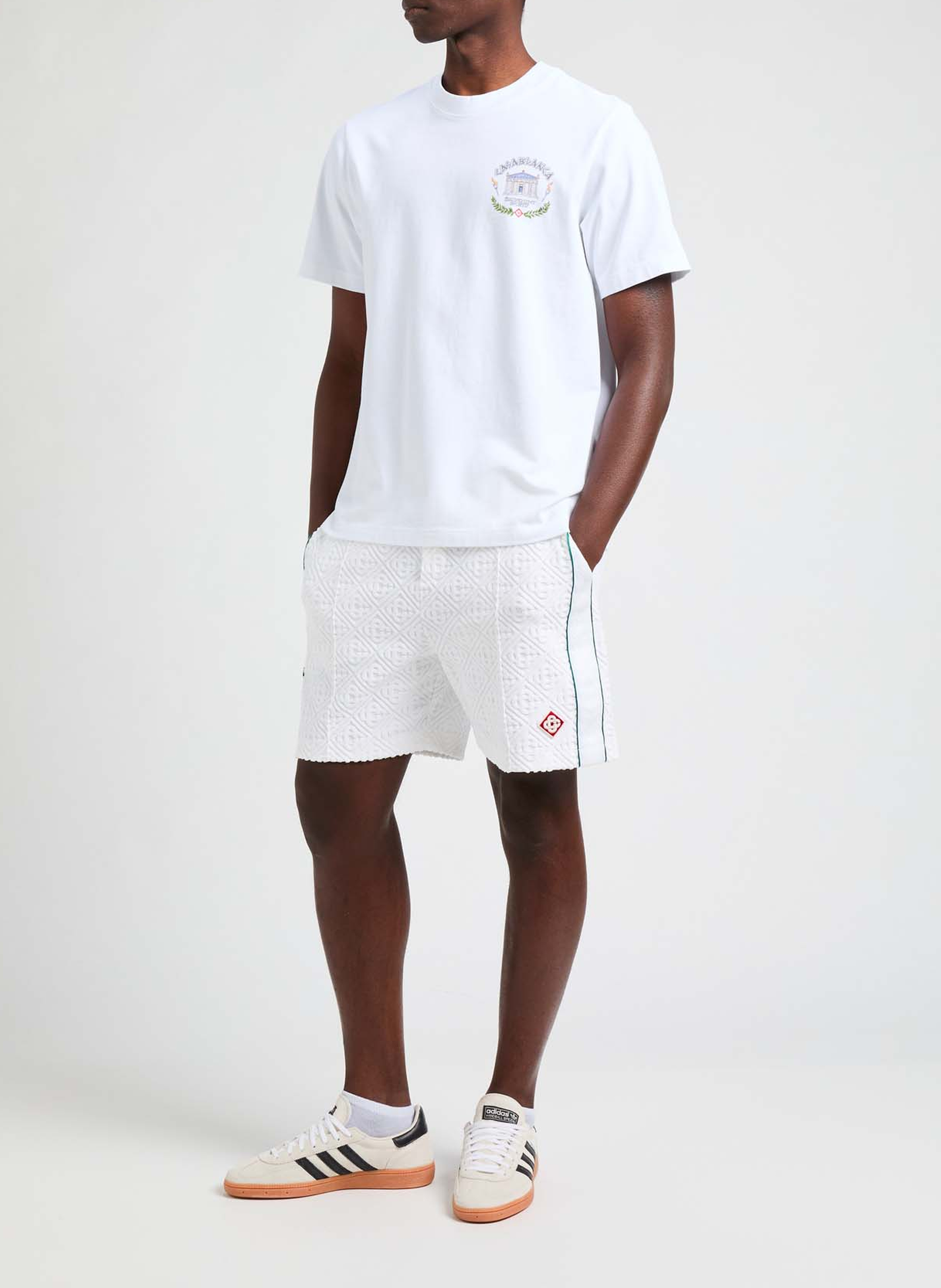 T-shirt Le temple du sport CASABLANCA PARIS Blanc