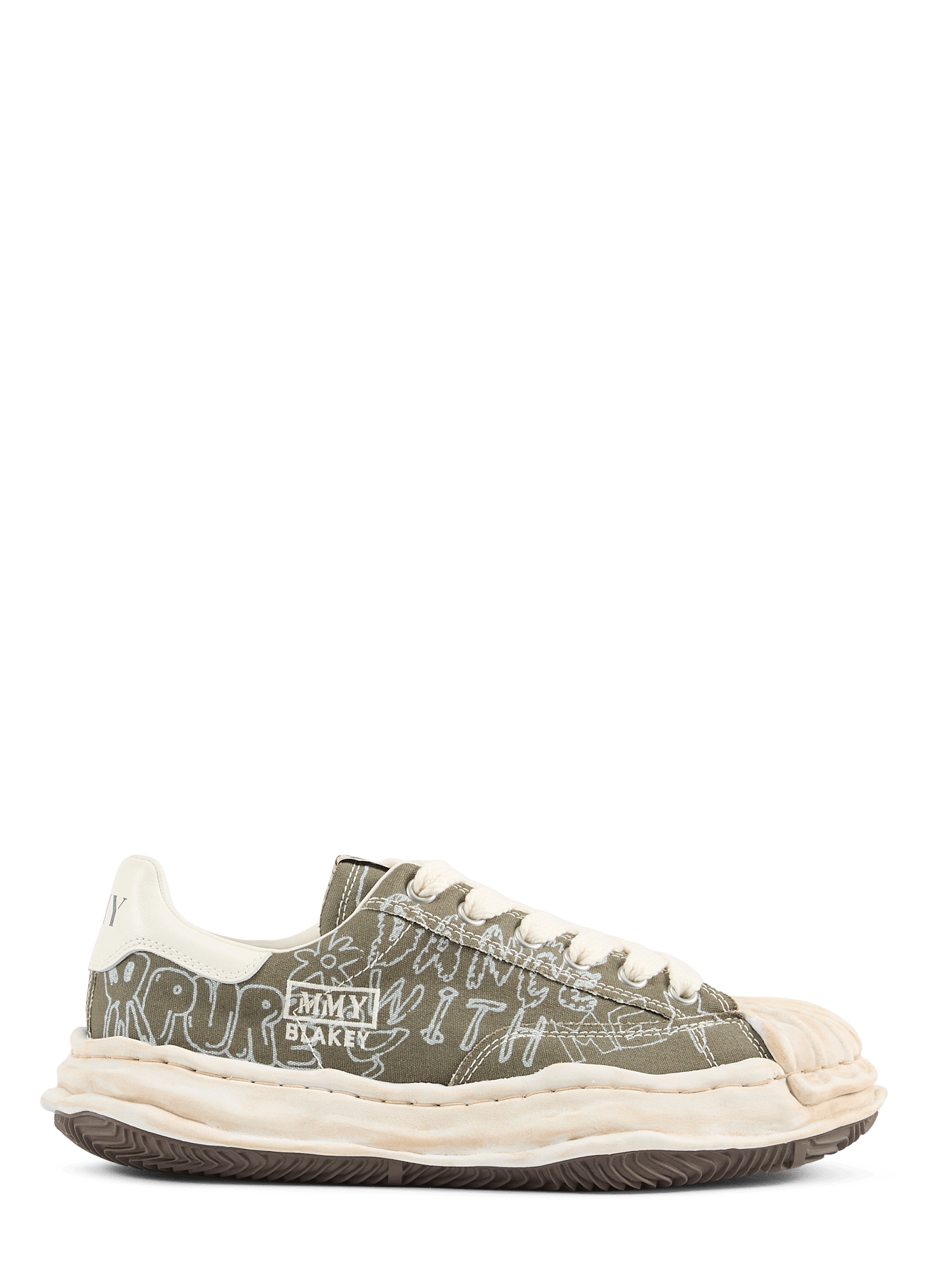 Blakey Sneakers mit Baumwollmuster MAISON MIHARA YASUHIRO