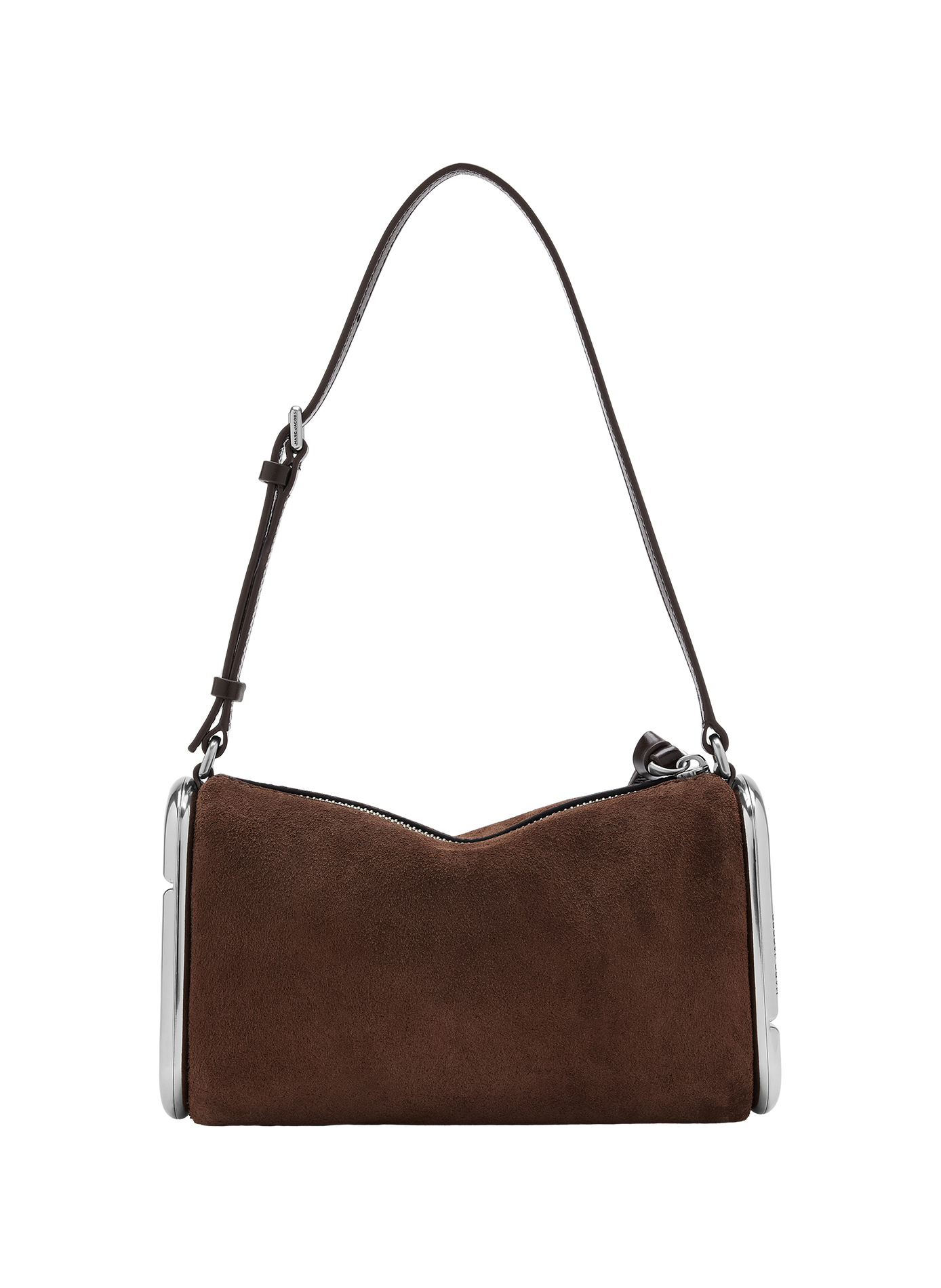 Sac épaule the Scene Small en cuir daim MARC JACOBS Marron
