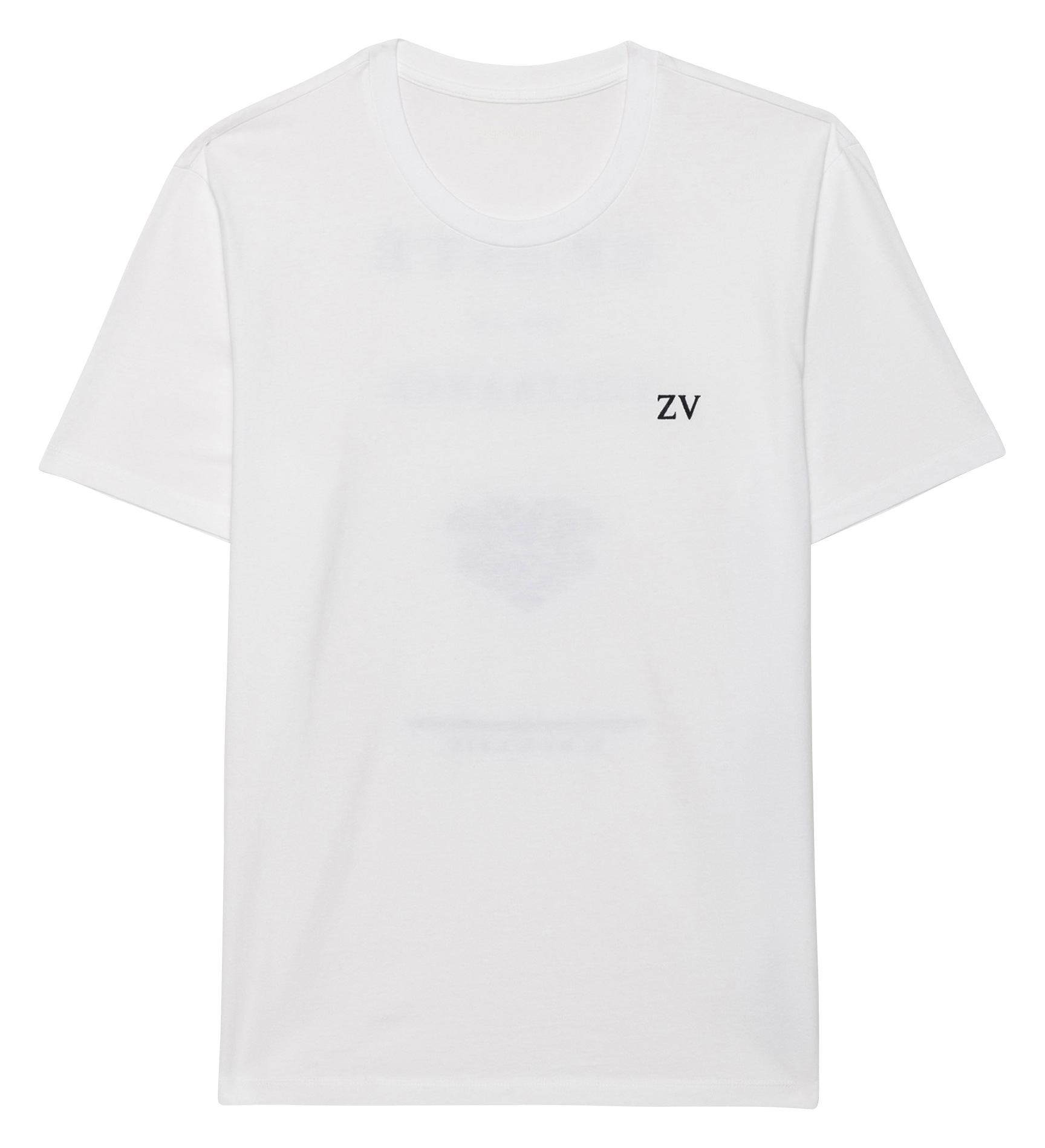 Recht katoenen T-shirt van Tommy. ZADIG&VOLTAIRE Wit