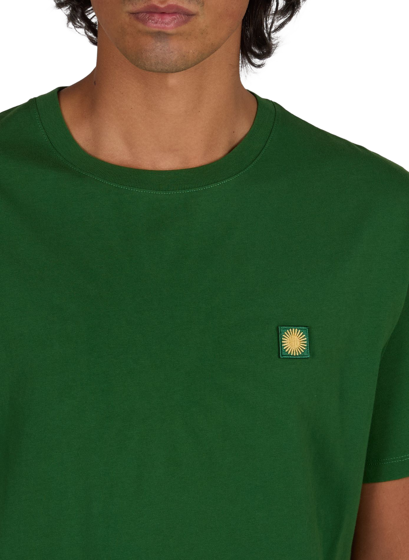 Round neck T-shirt THINKING MU Green