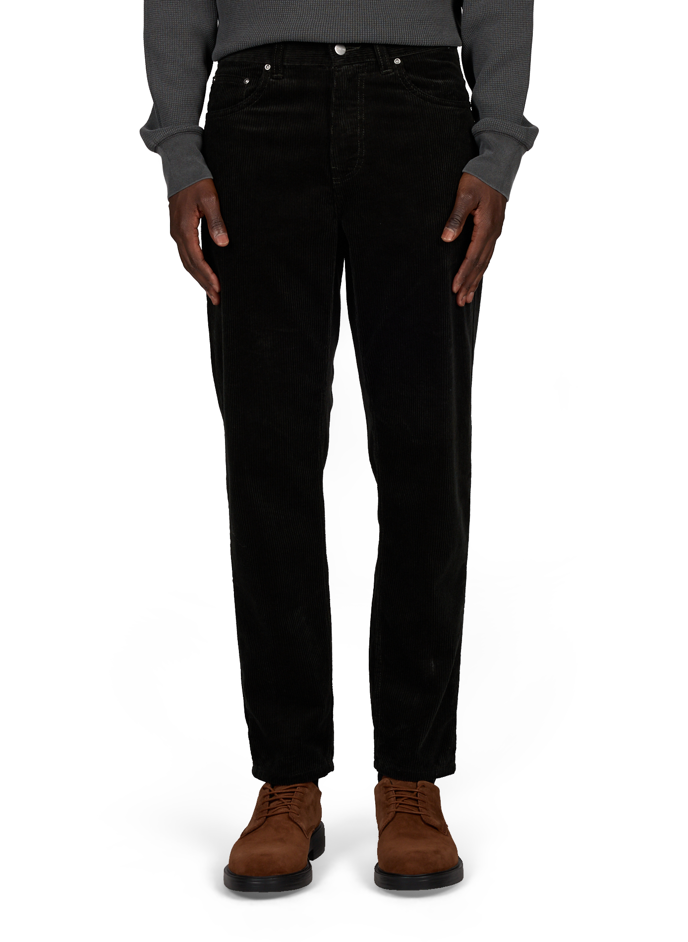Newel Cordhose aus Samt CARHARTT WIP Grun