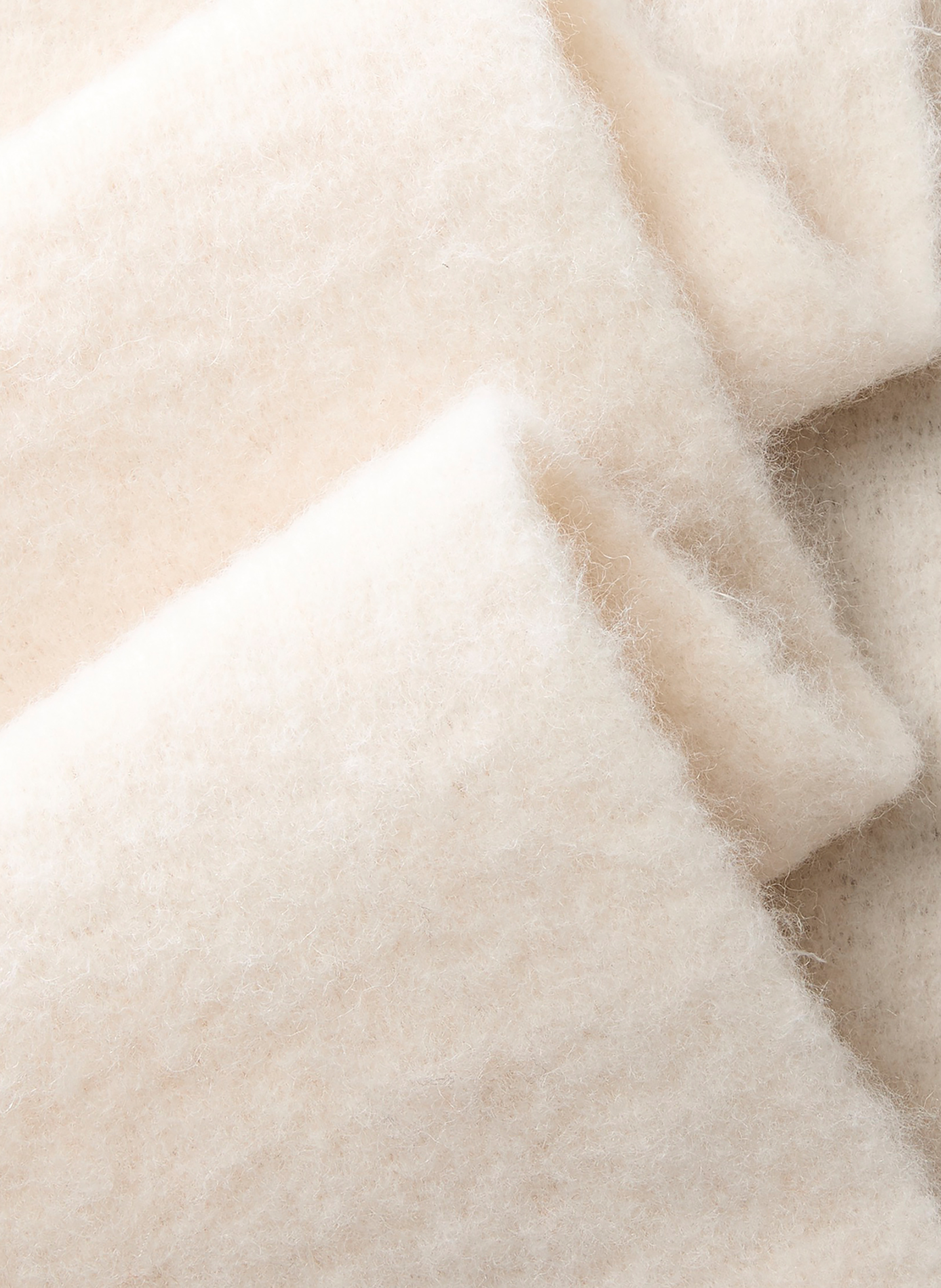 Echarpe à franges unie CALVIN KLEIN Beige