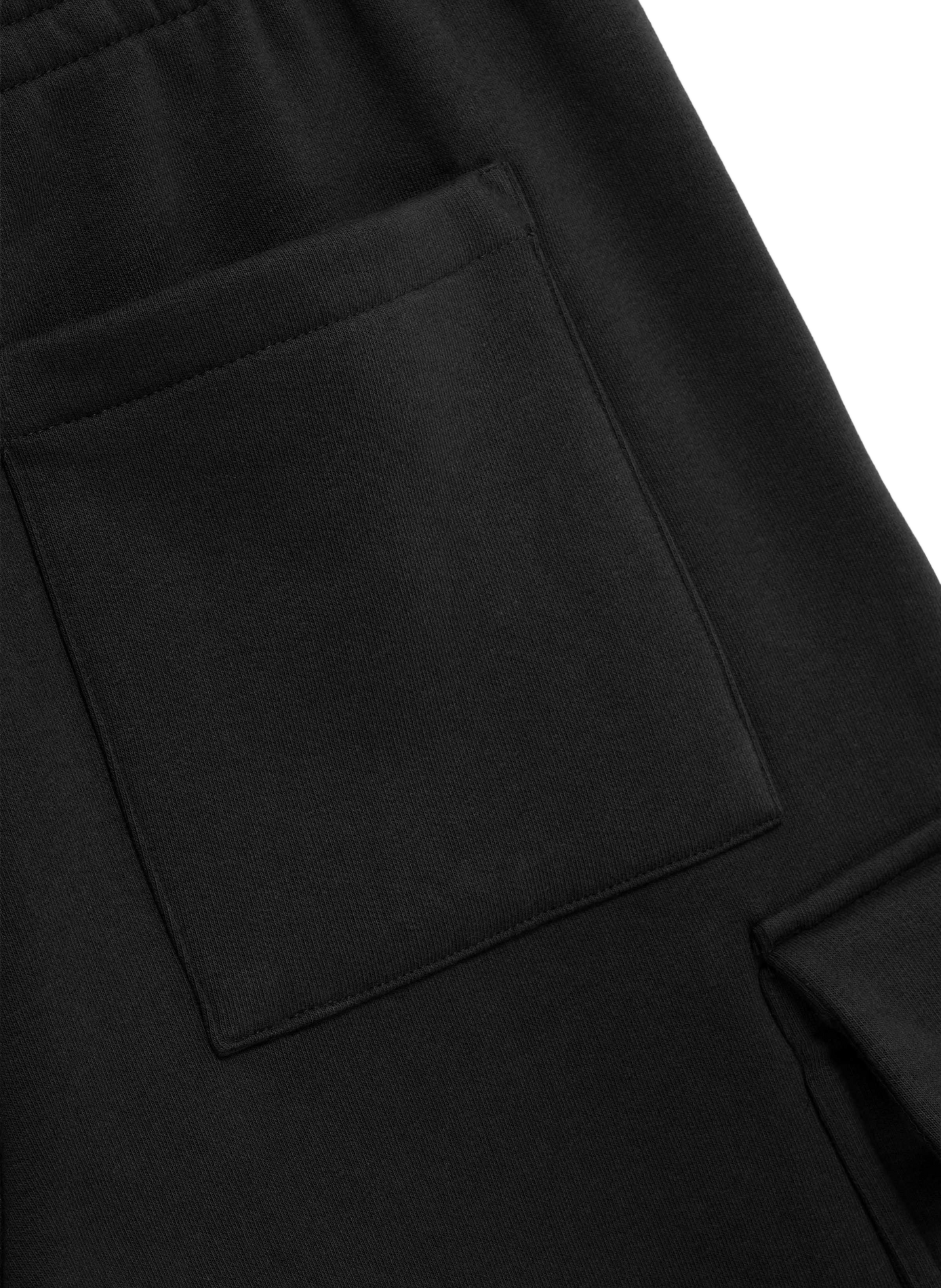 Robin wide-leg cotton-blend sweatpants GERTRUDE Black