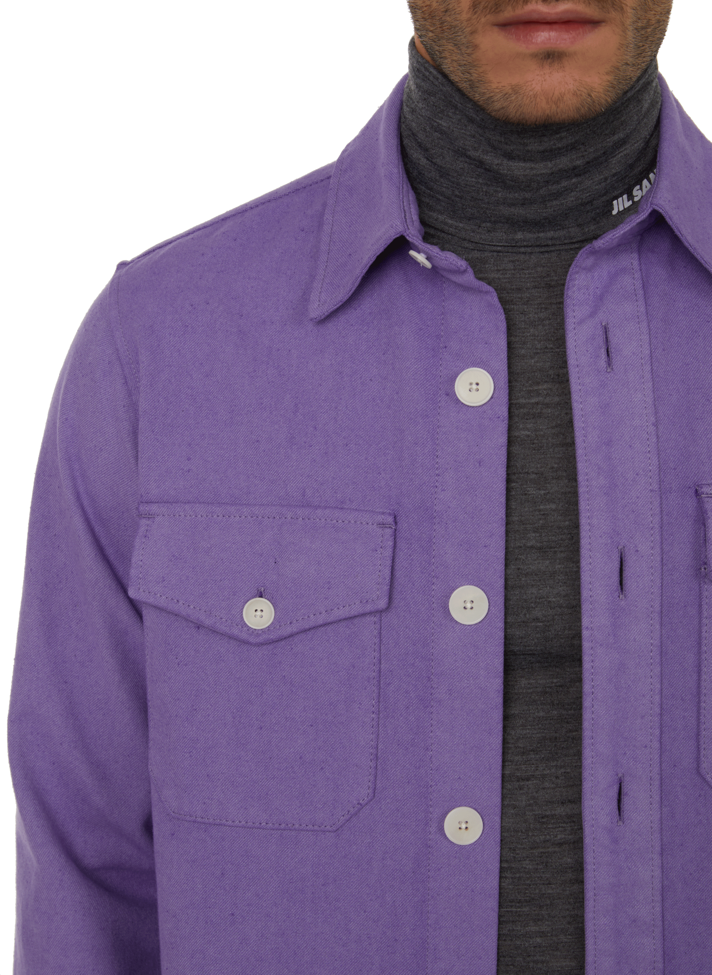 Chemise en coton  EDITIONS 102 Violet