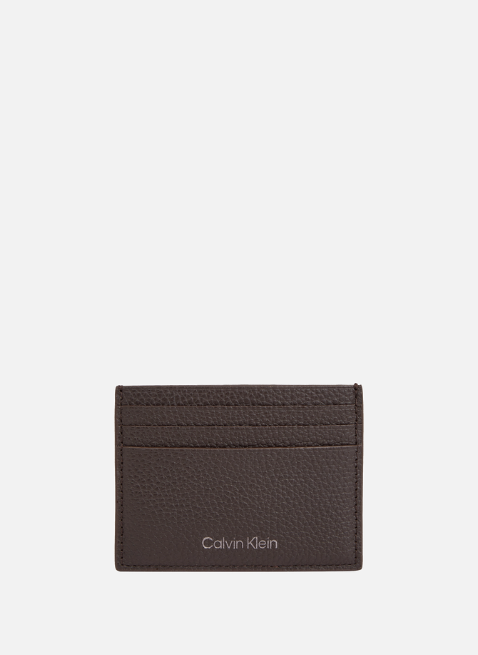 CALVIN KLEIN leather card holder