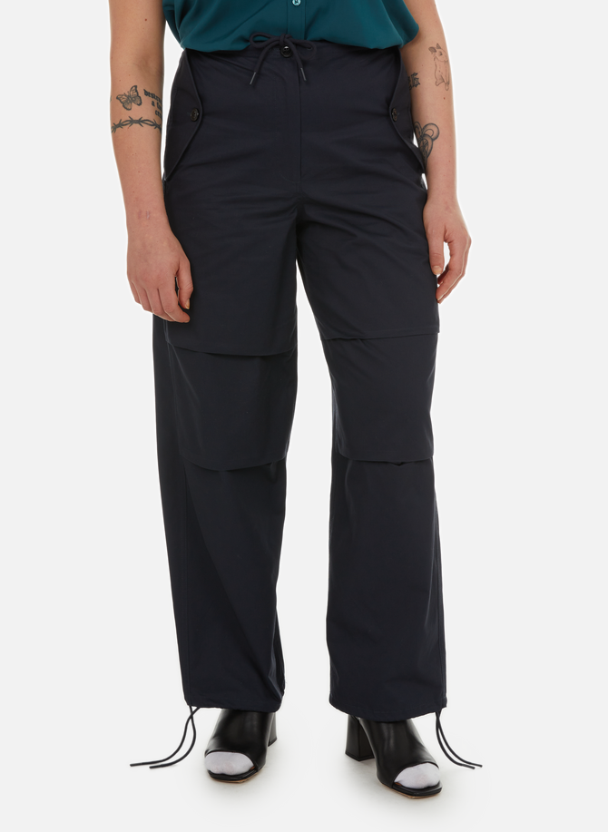 Wide-leg cotton trousers SAMSOE SAMSOE