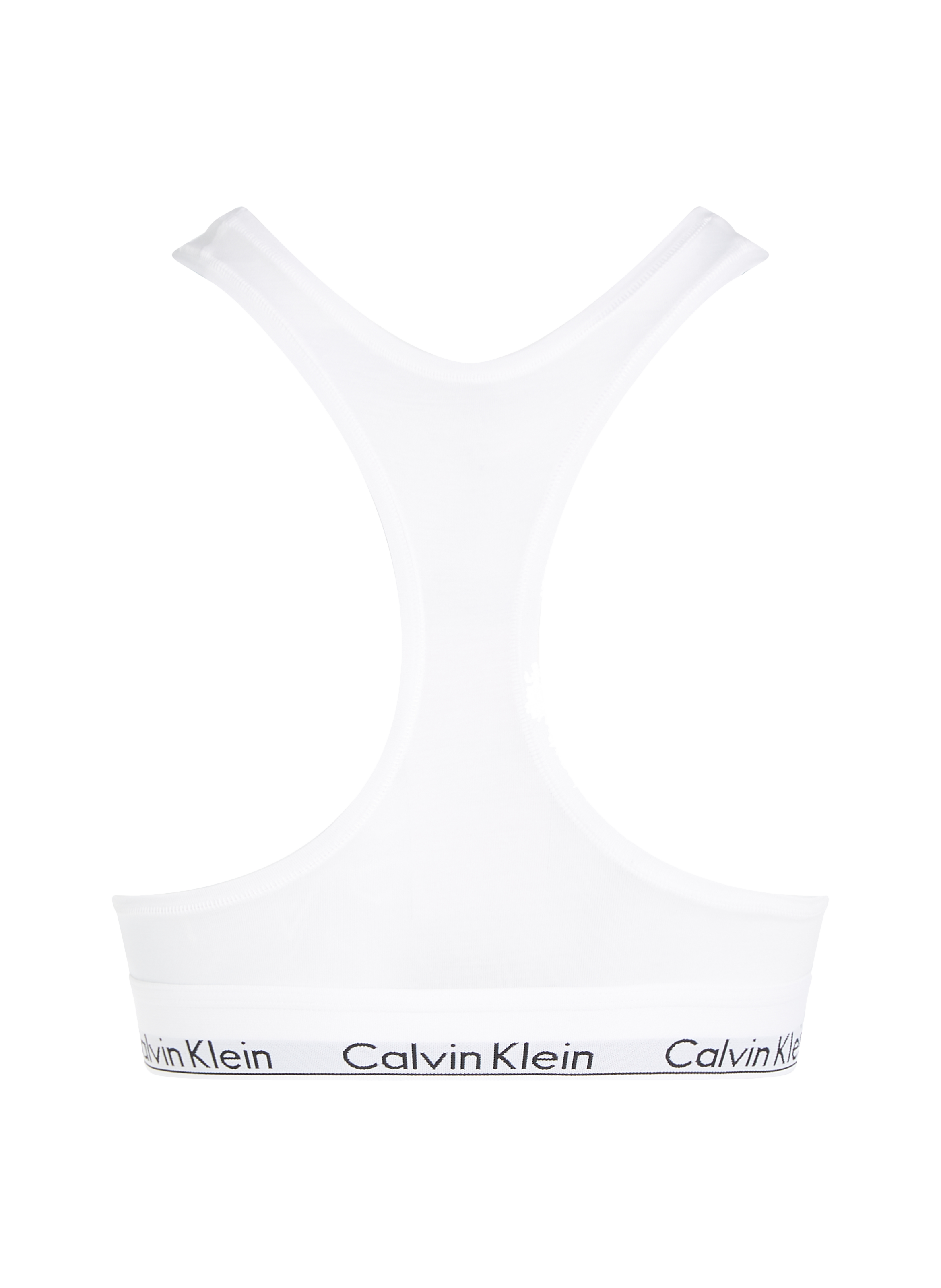 Brassière en coton  CALVIN KLEIN Blanc