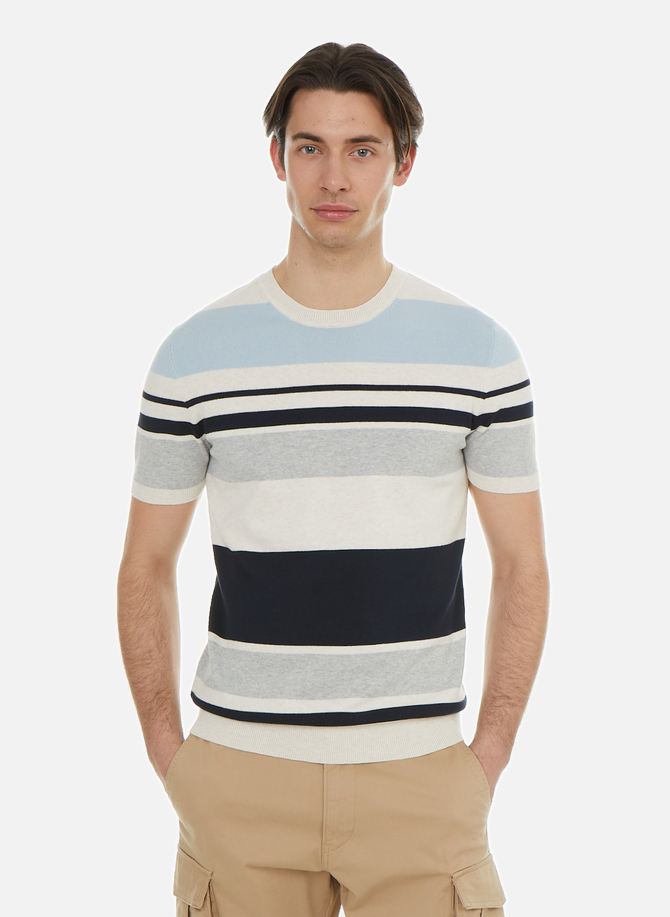 ESPRIT striped knitted T-shirt