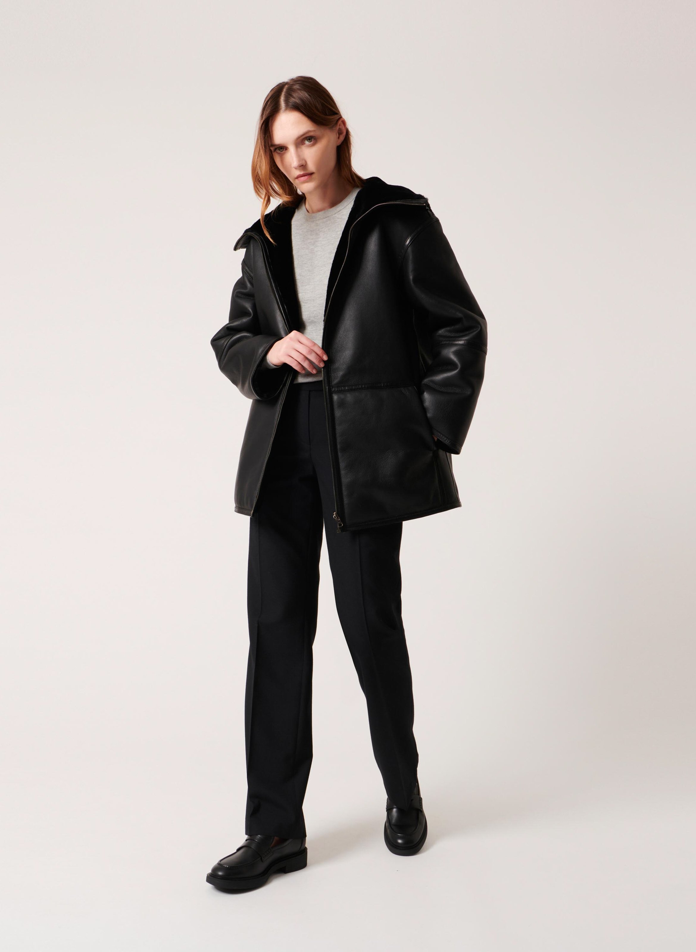 Manteau   meline ZAPA Noir