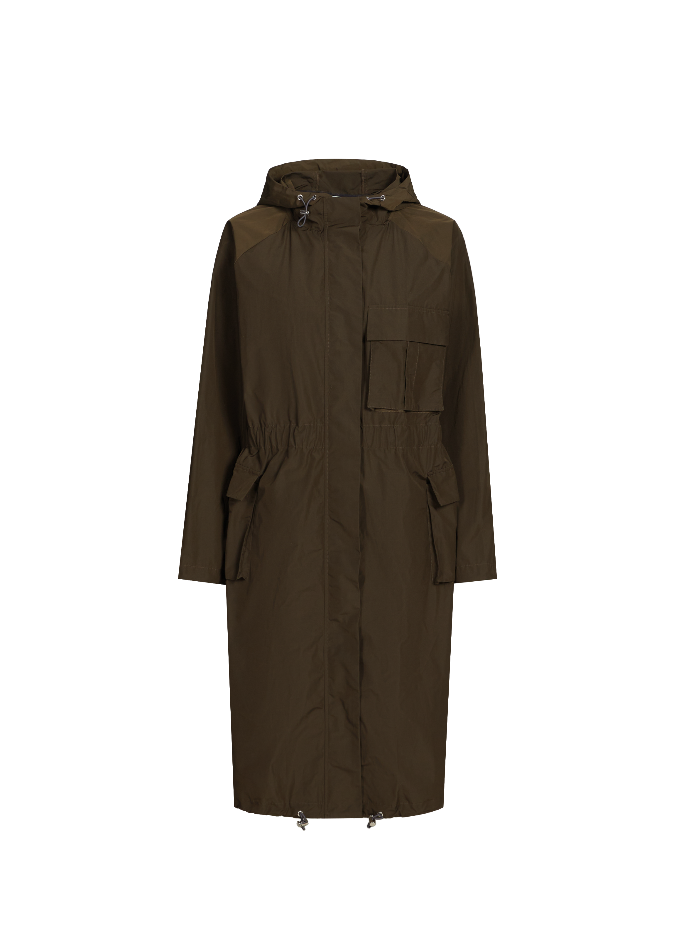 Veste longue imperméable Vessa SAISON 1865 Kaki