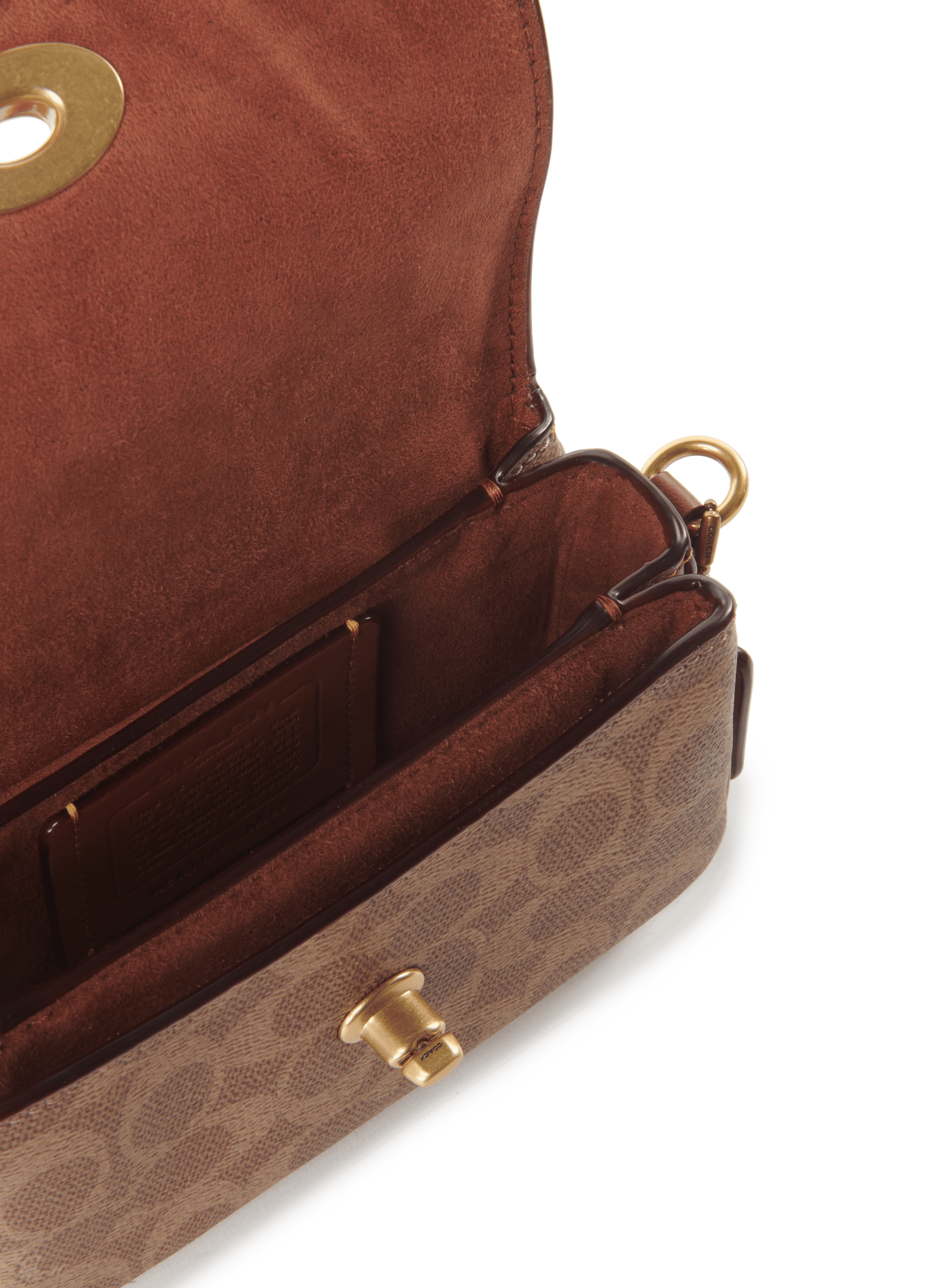 Cassie 17 Shoulder Bag COACH Brown