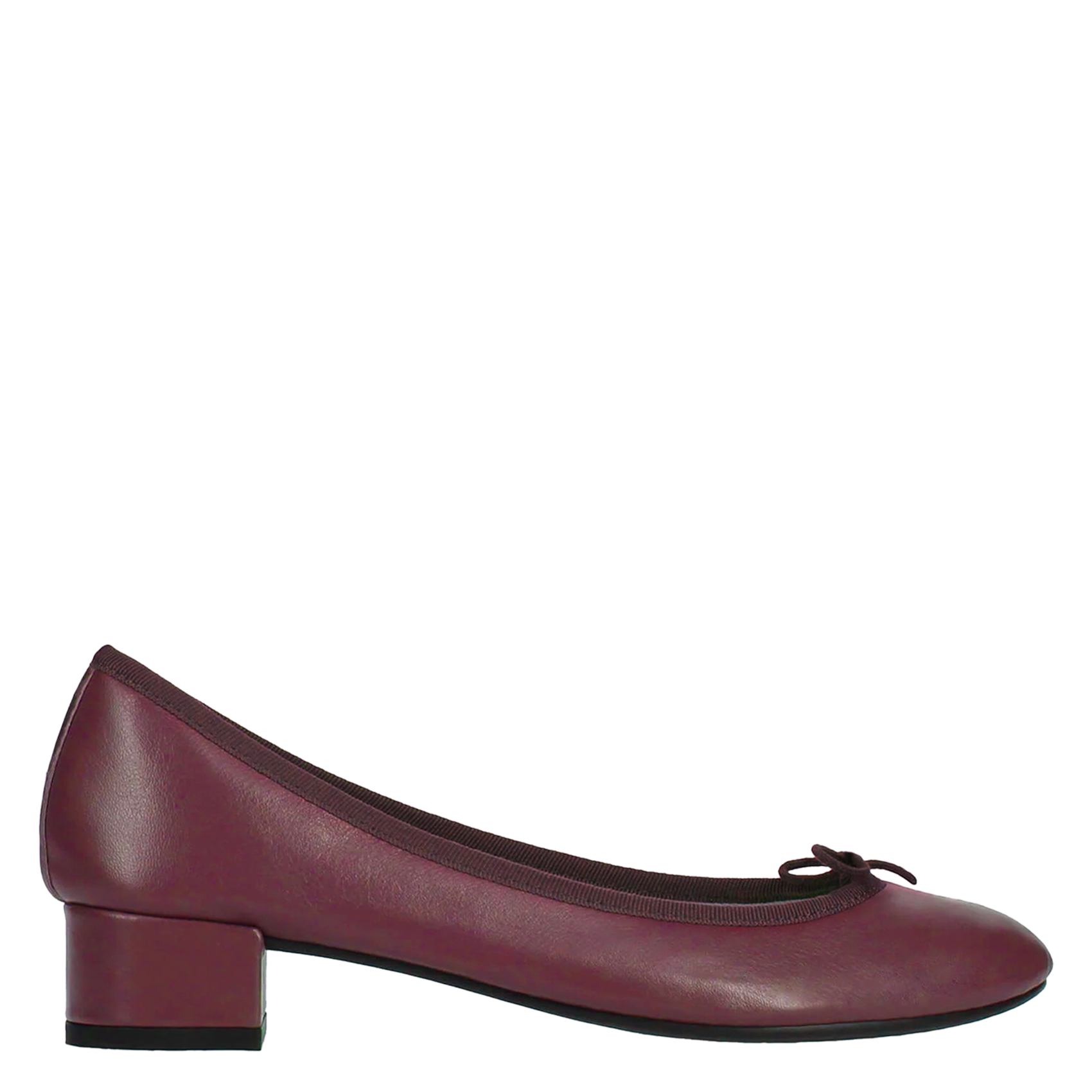 Ballerines en cuir camille REPETTO Rouge