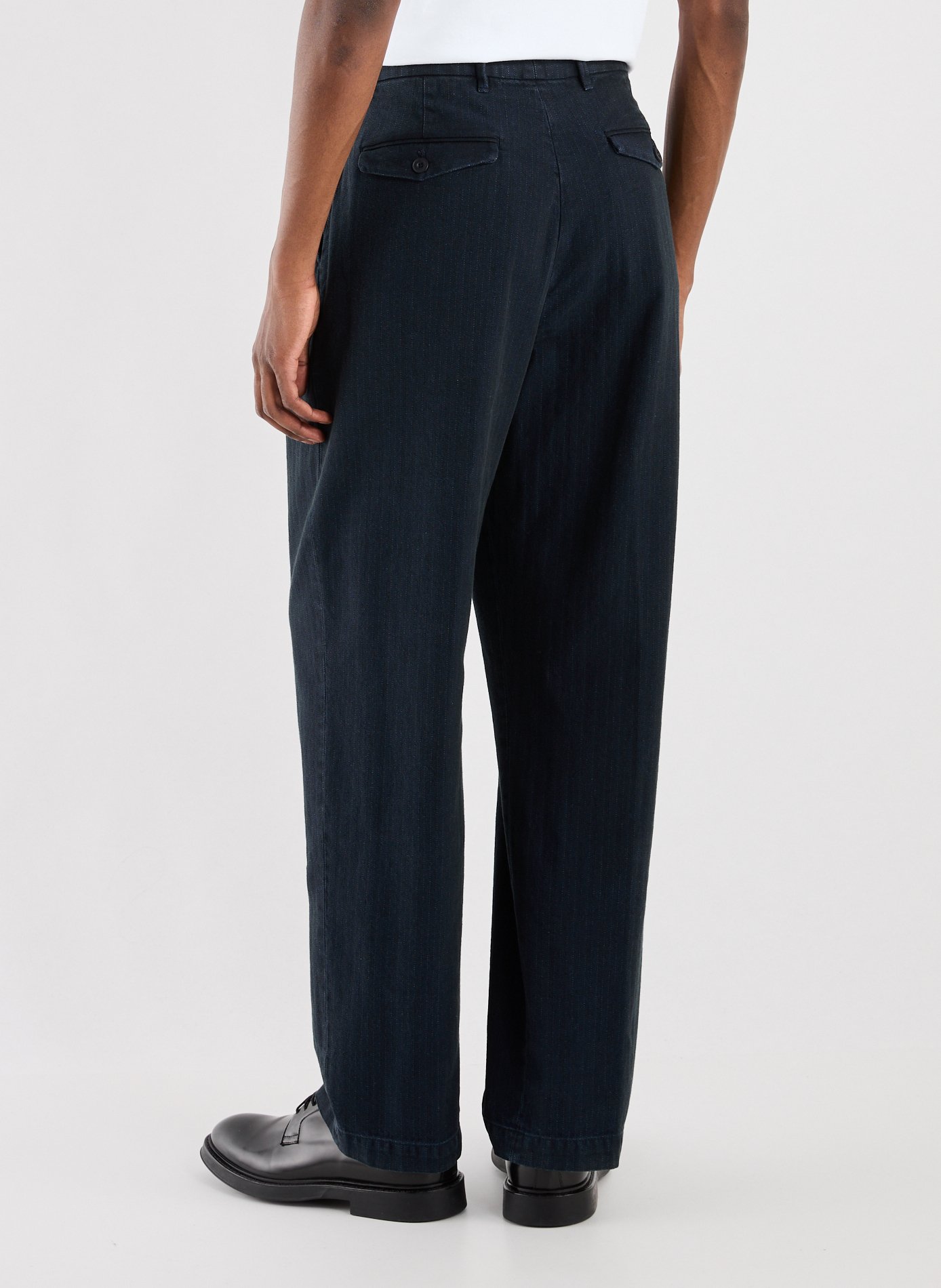 Jean large en coton CLOSED Bleu