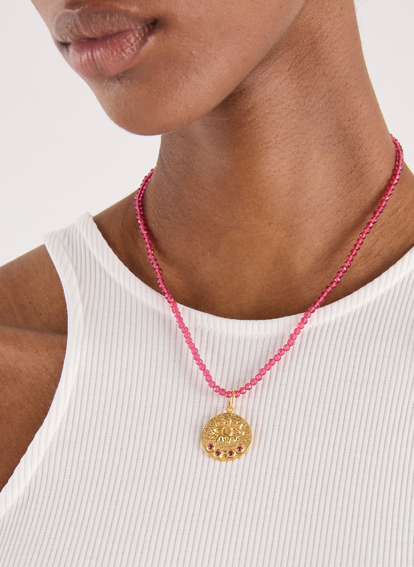 Collier Kressida  HERMINA ATHENS Rose