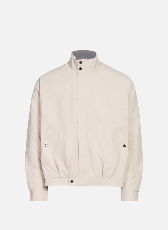 Blouson en coton mélangé Gris by LES DEUX LES DEUX Blouson en coton mélangé Gris