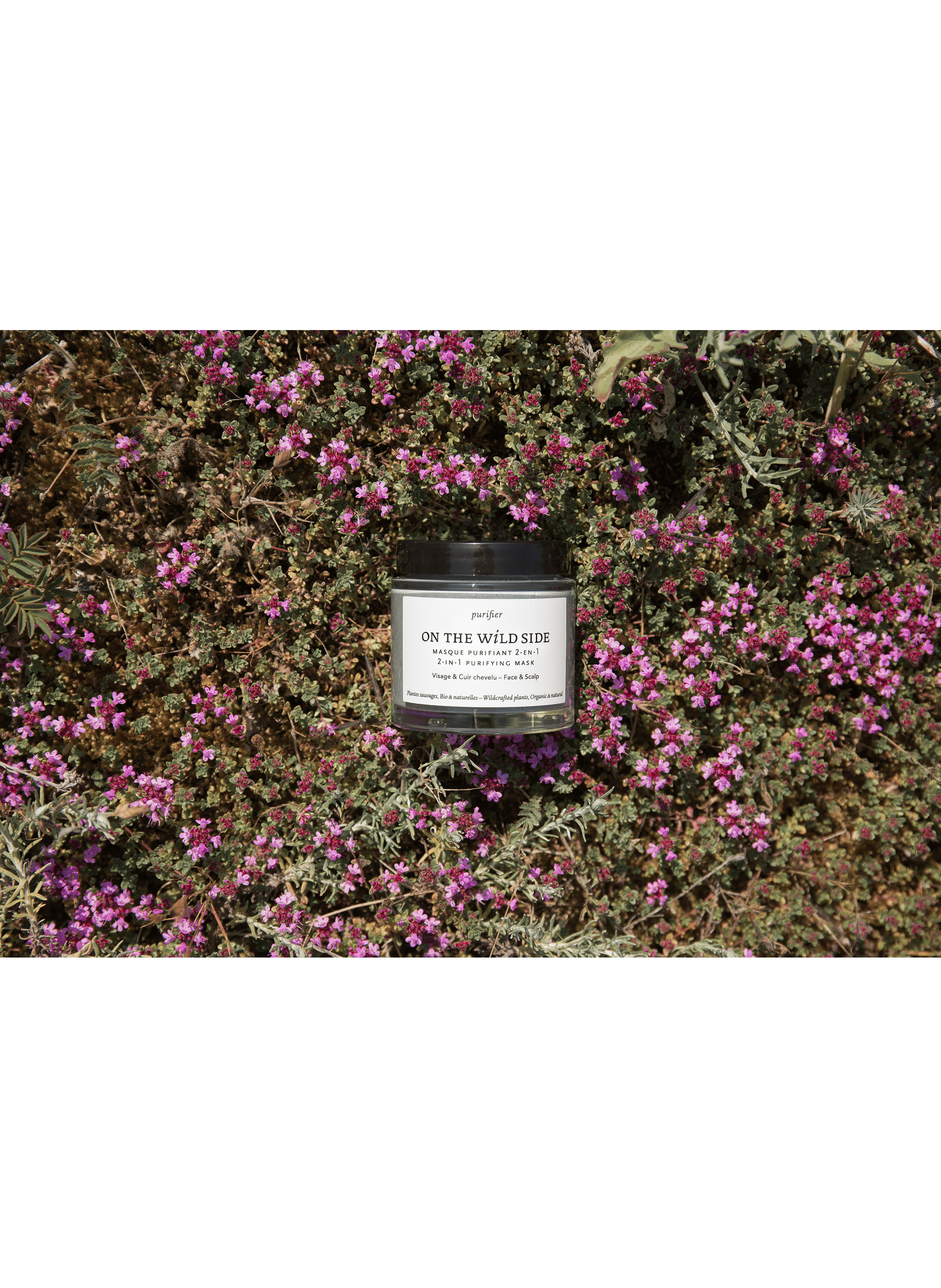 Purifying 2-in-1 Mask ON THE WILD SIDE No color