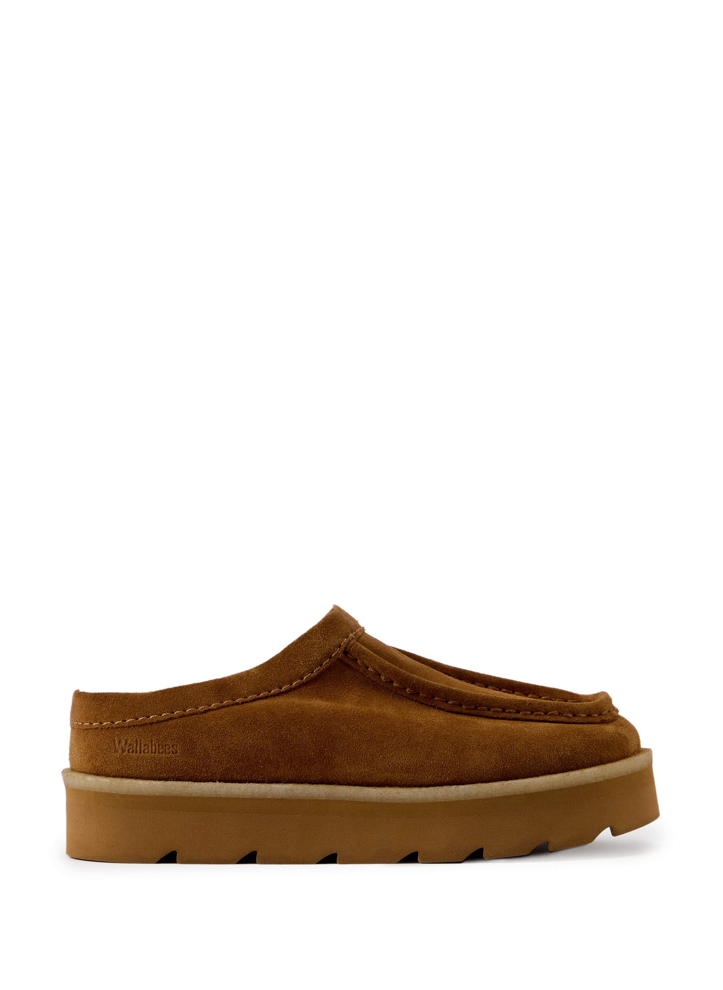CLARKS Cowhide Meare mules Brown