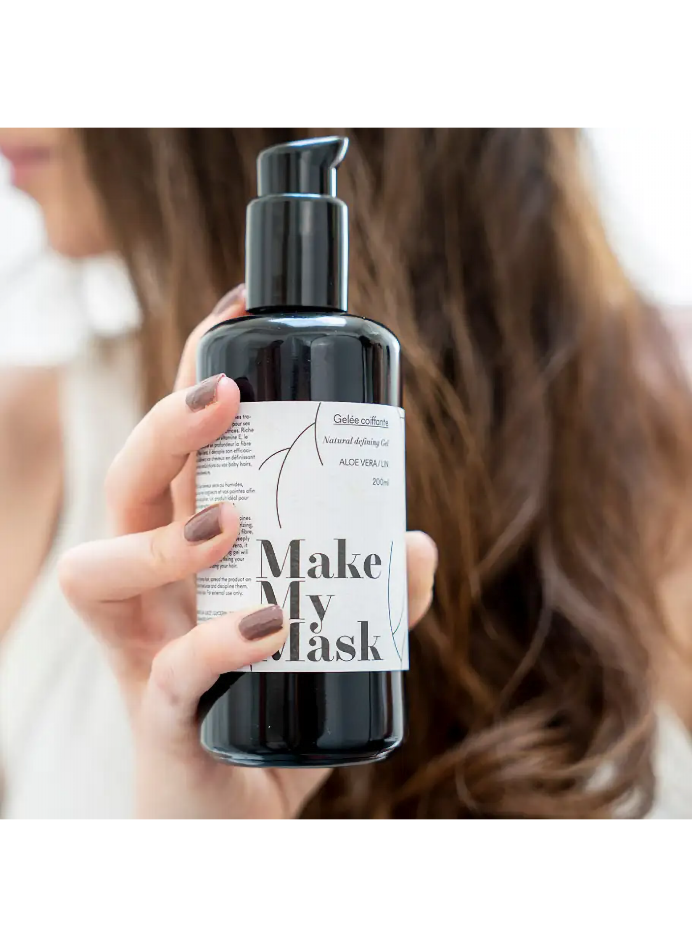 Gelée Coiffante Aloe Vera & Lin MAKE MY MASK No color