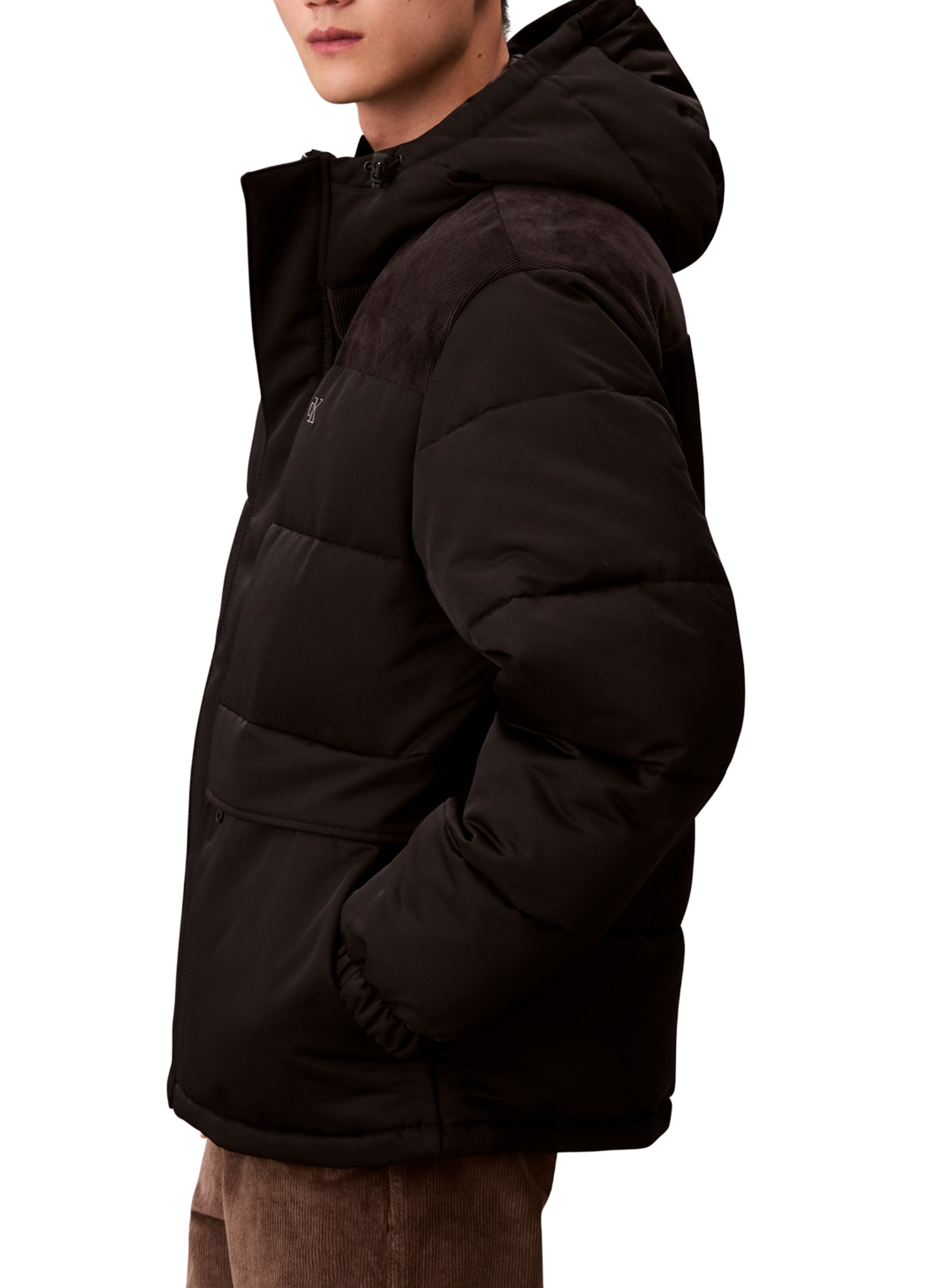 Hooded Jacket CALVIN KLEIN Black