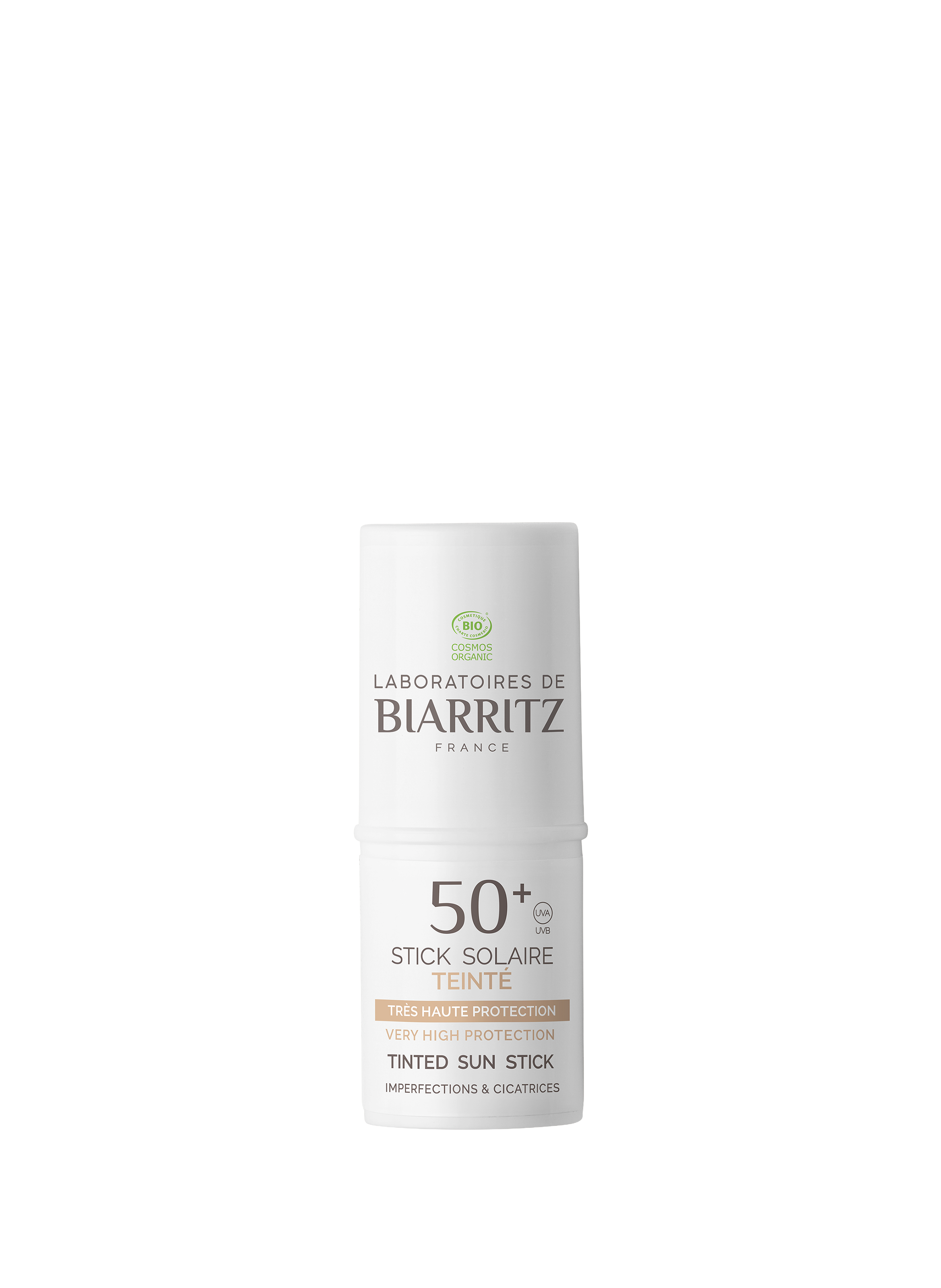 LABORATOIRES DE BIARRITZ Alga Maris - Stick solaire Teinté SPF50+ No color
