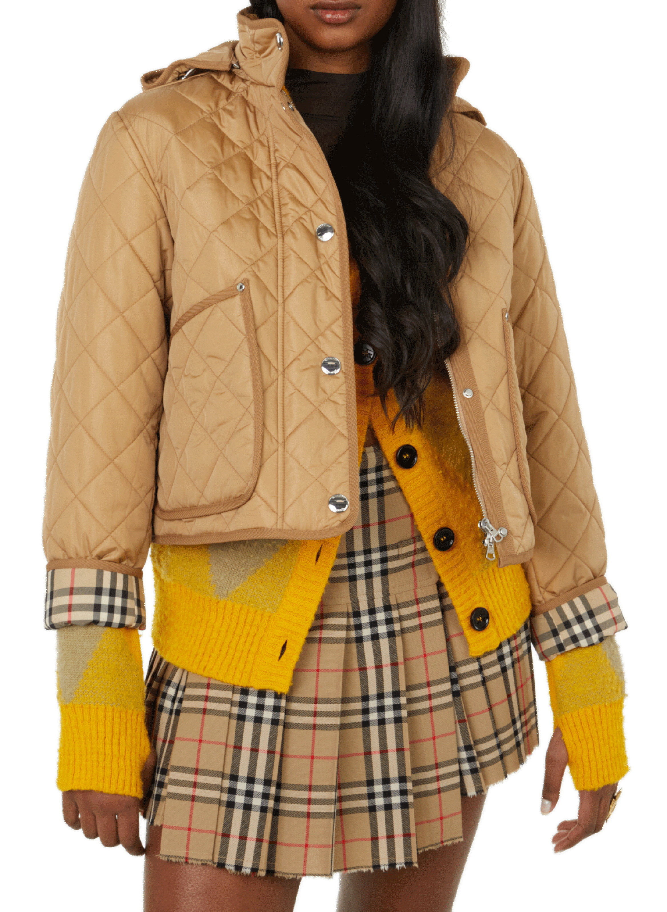 BURBERRY Quilted jacket  Beige