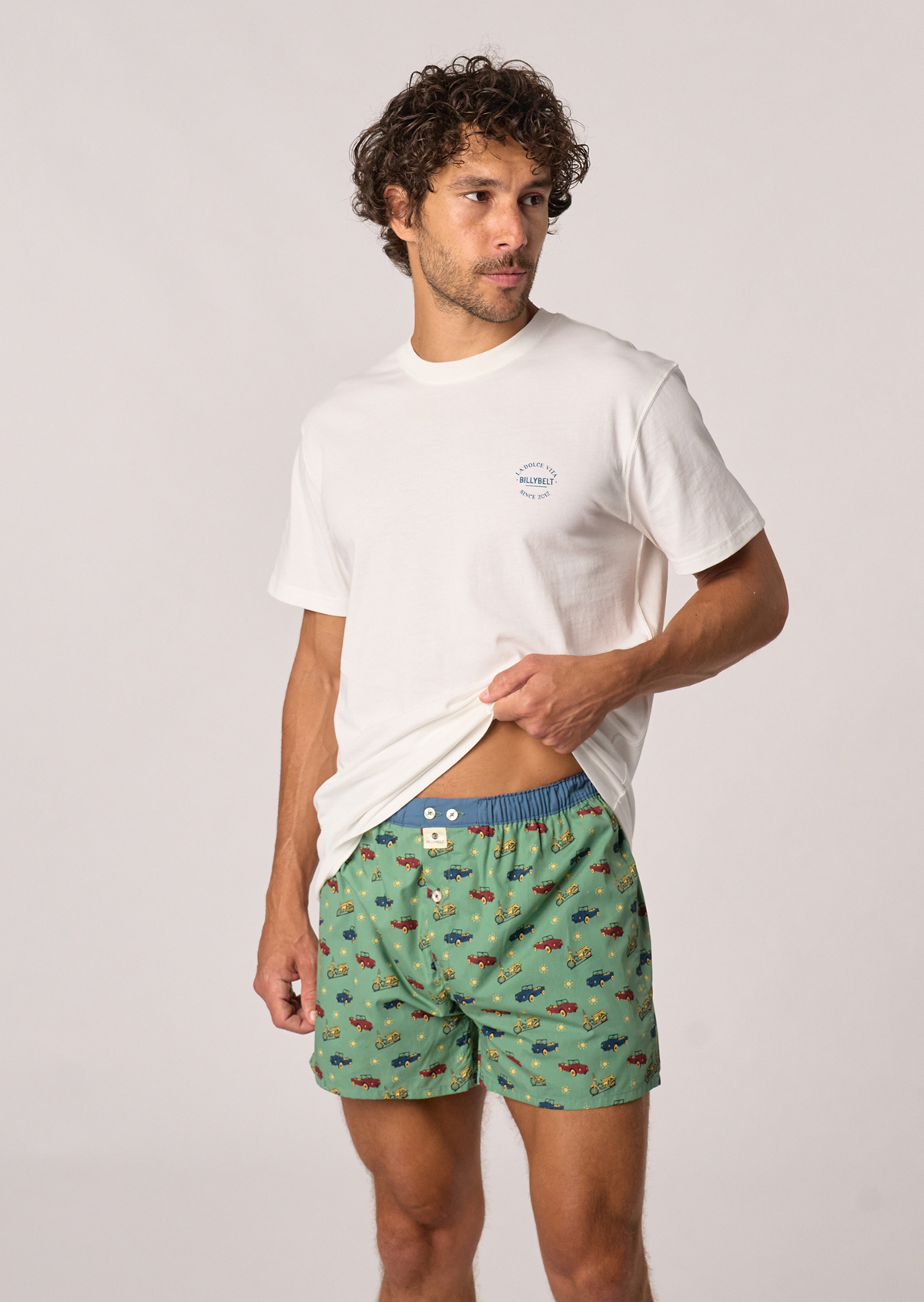 Caleçon en coton biologique BILLYBELT Vert