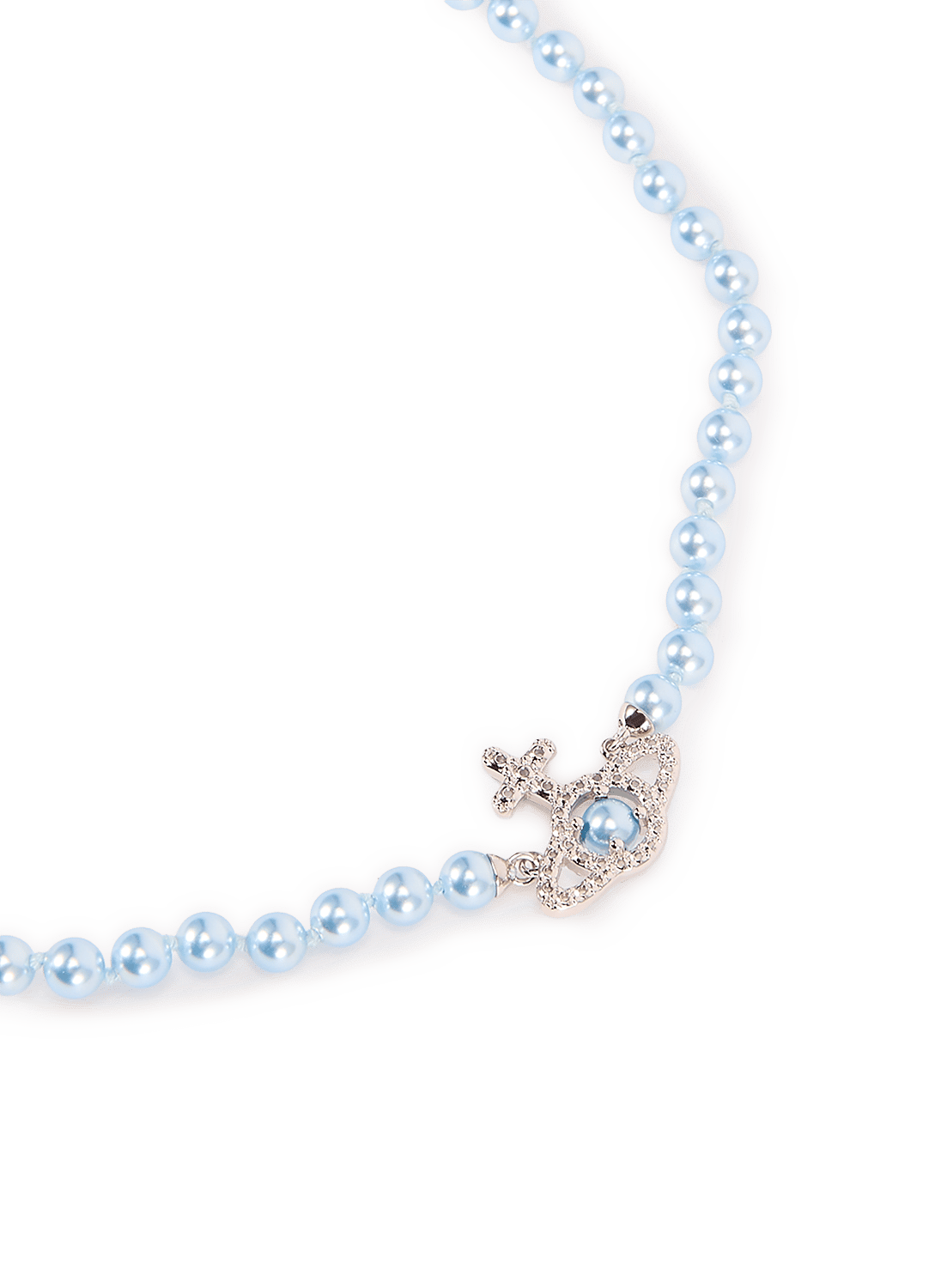 Pearl necklace VIVIENNE WESTWOOD Blue