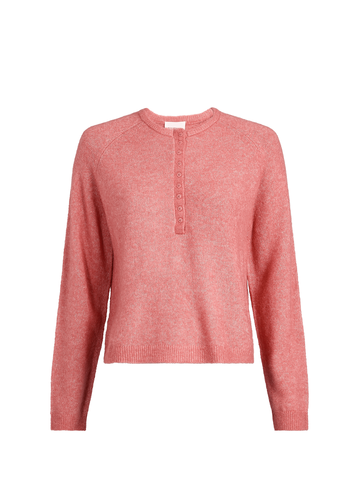 Pull à boutons Palema Alegria en laine et alpaga mélangé MSCH Rose