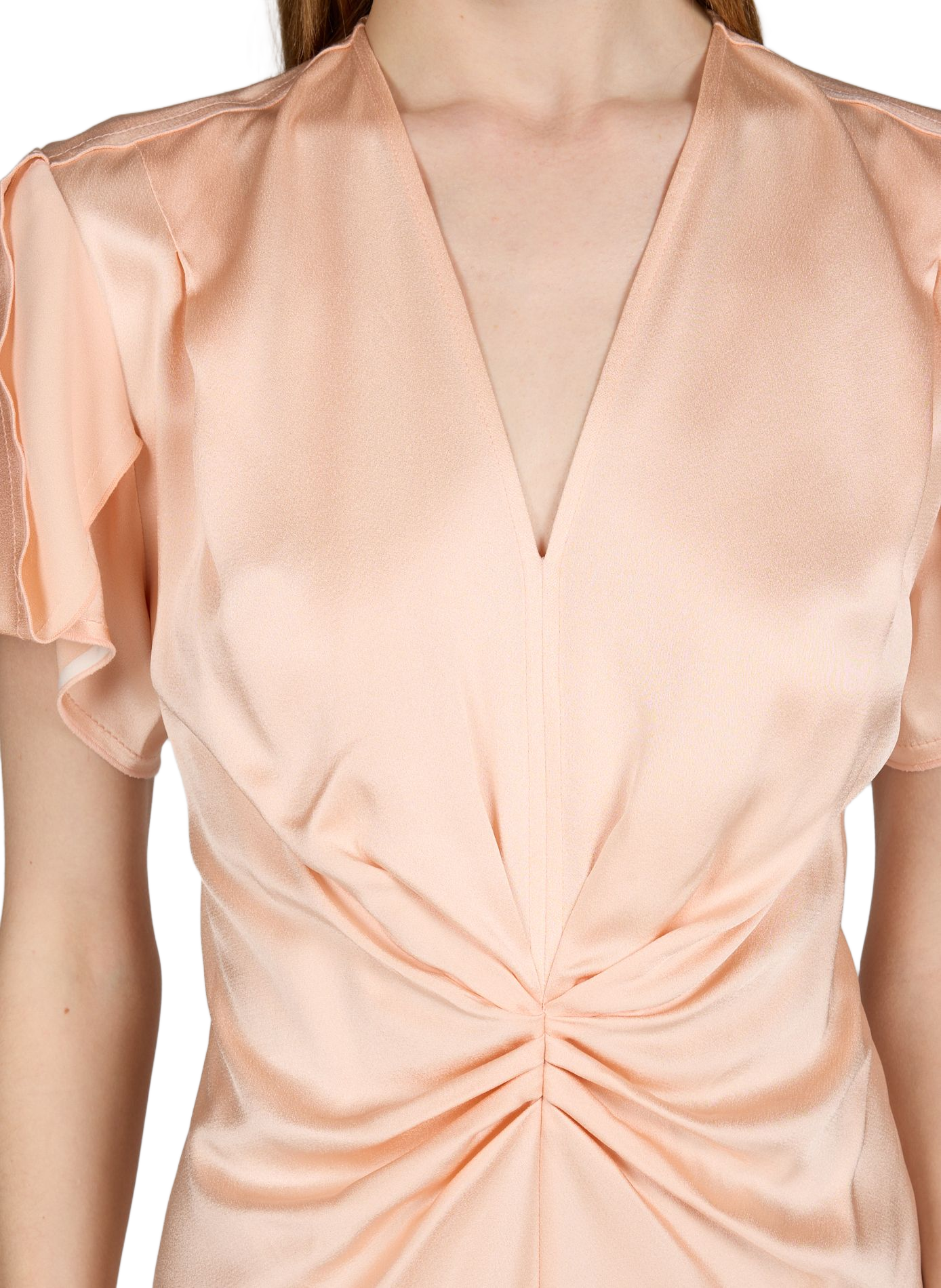 Midi fluid Eve dress VICTORIA BECKHAM Pink