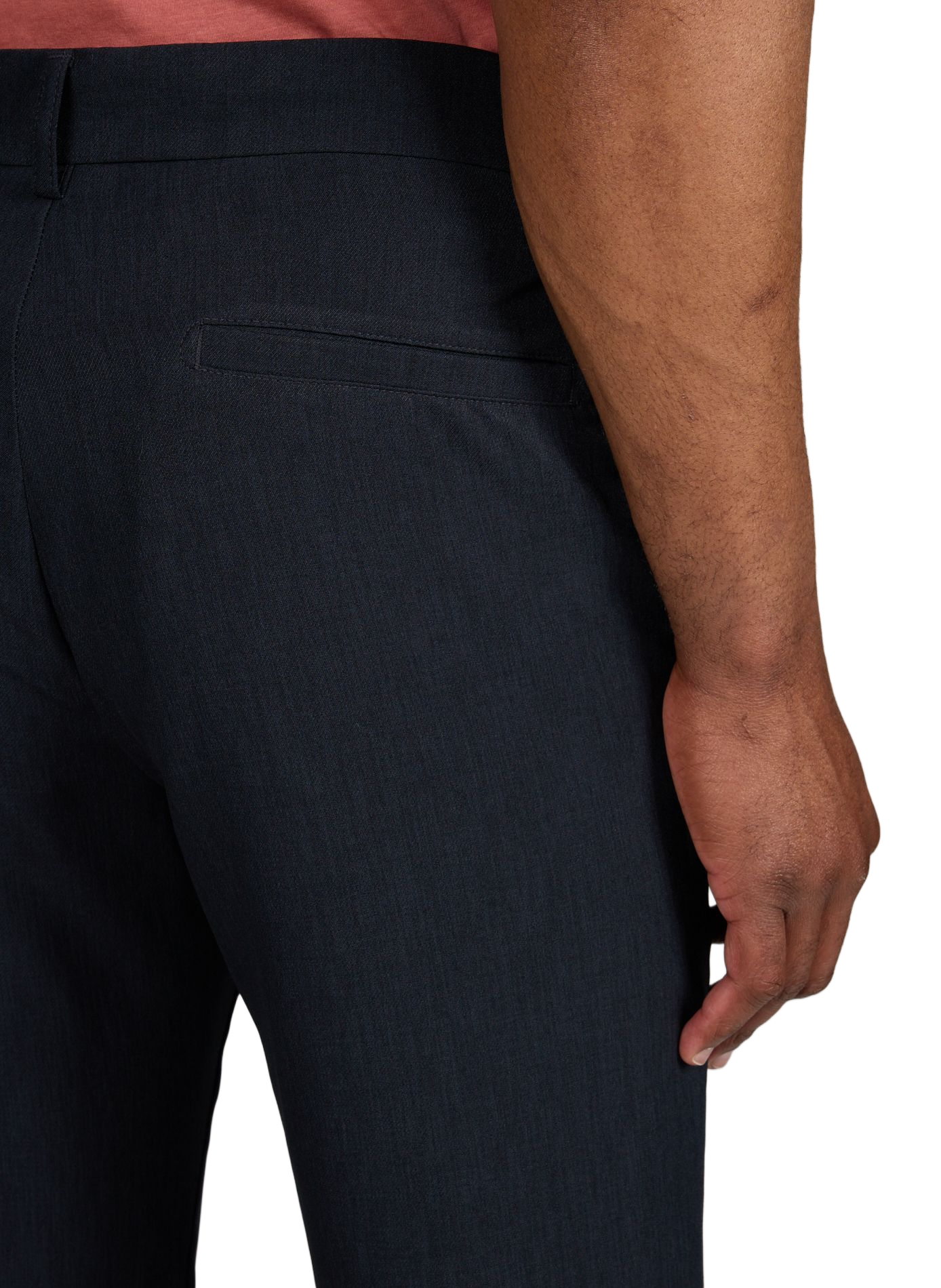 Plain trousers STRELLSON Blue