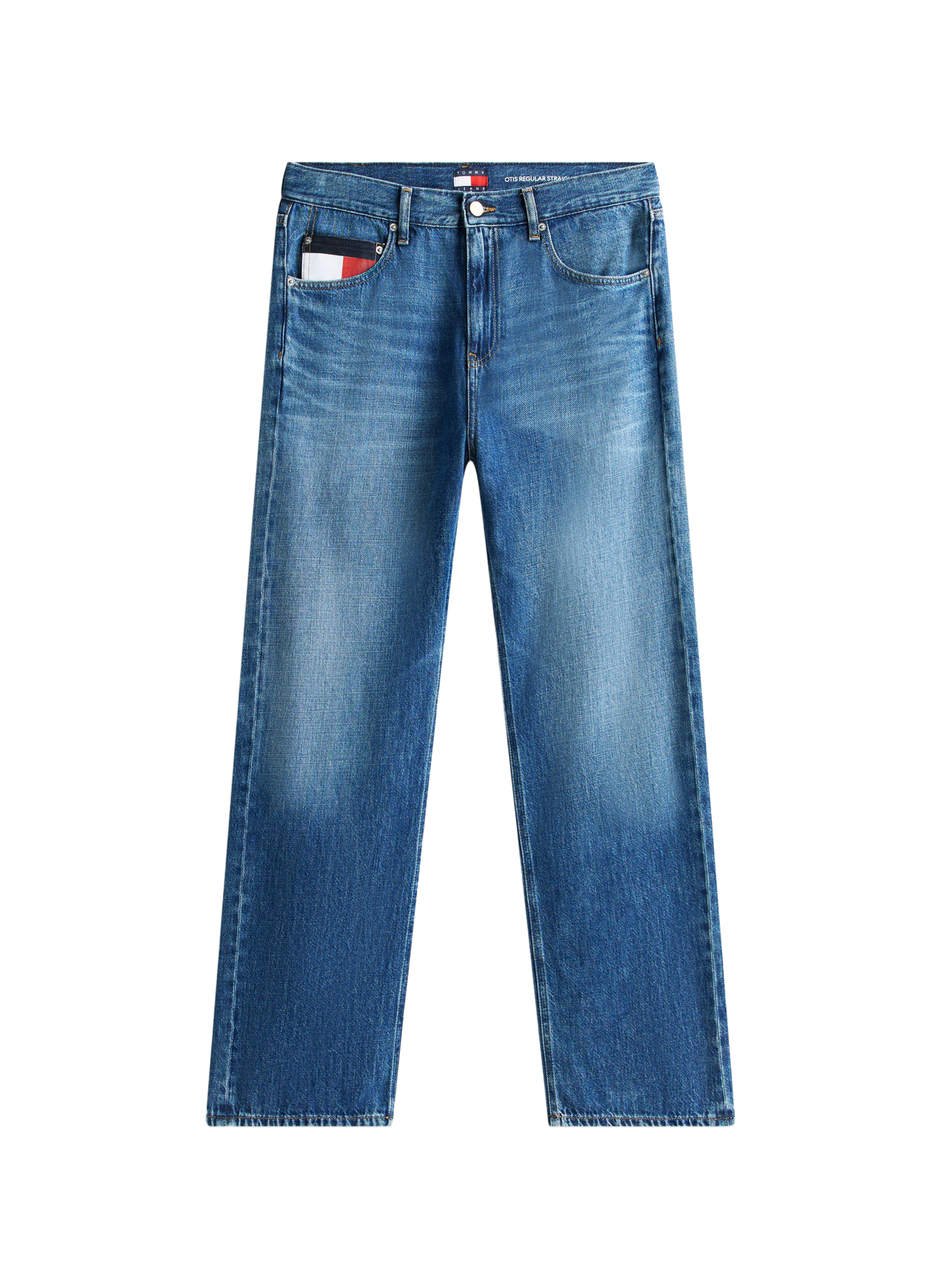 Gerade geschnittene Otis Jeans aus Baumwollmischung TOMMY HILFIGER Blau