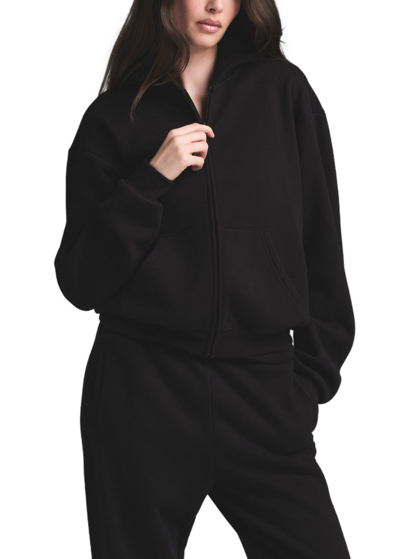 Cotton sweatshirt SKIMS Black