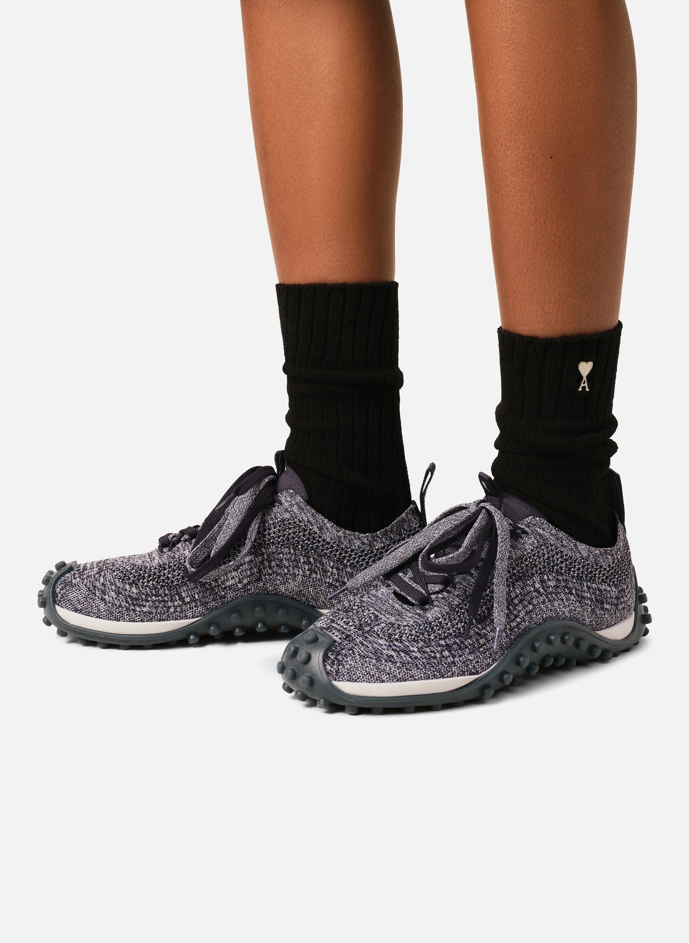 Sneakers mirage unisexe en maille AMI PARIS Multicolore