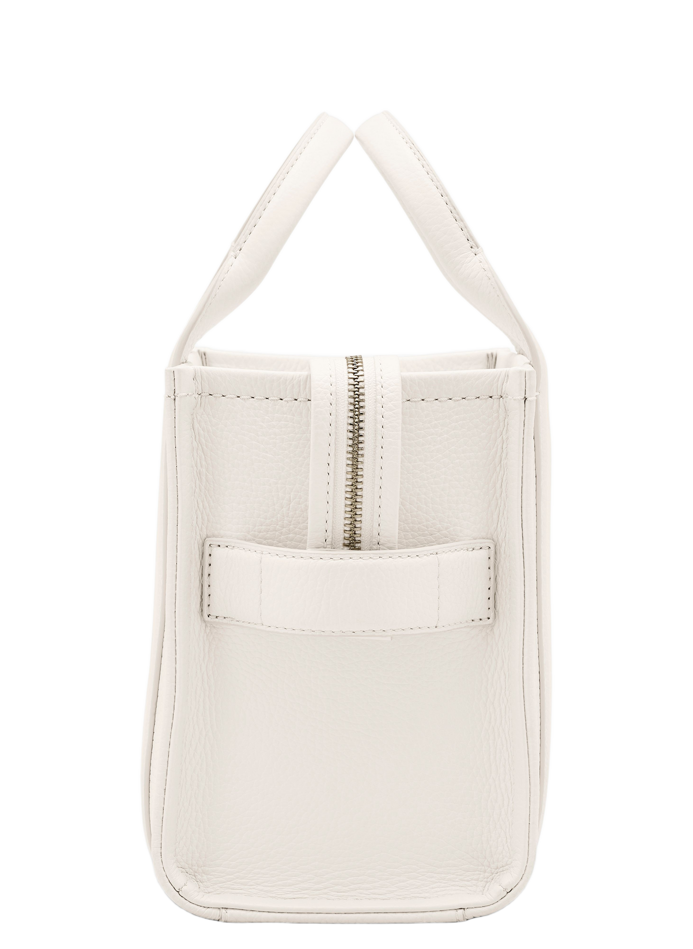 Handtas The Leather Small Tote Bag MARC JACOBS Zilver