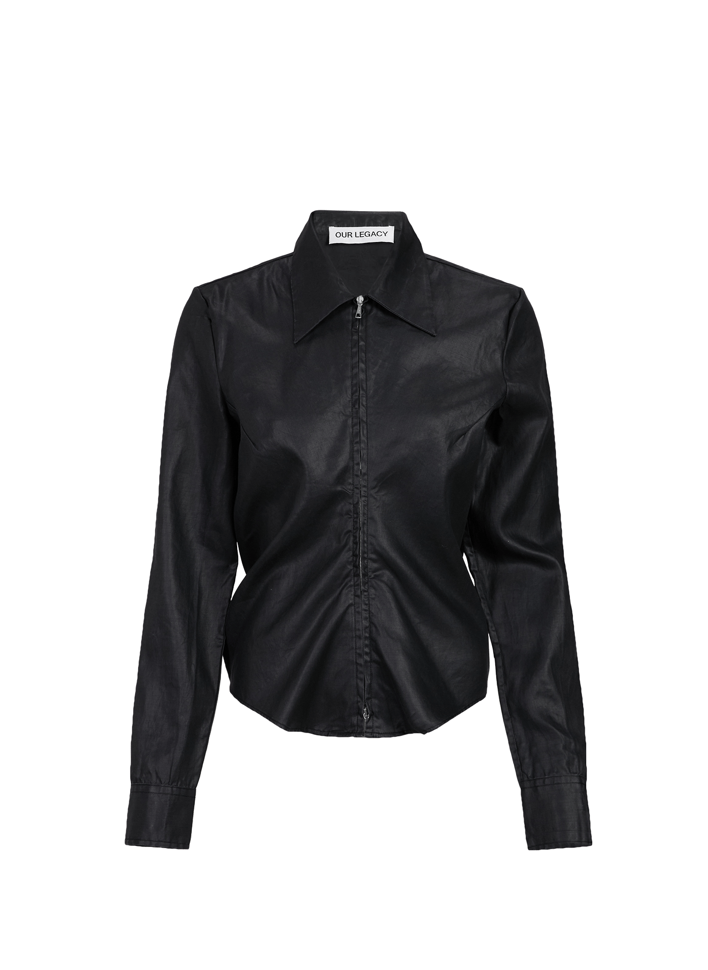 Camisa con cremallera OUR LEGACY Negro