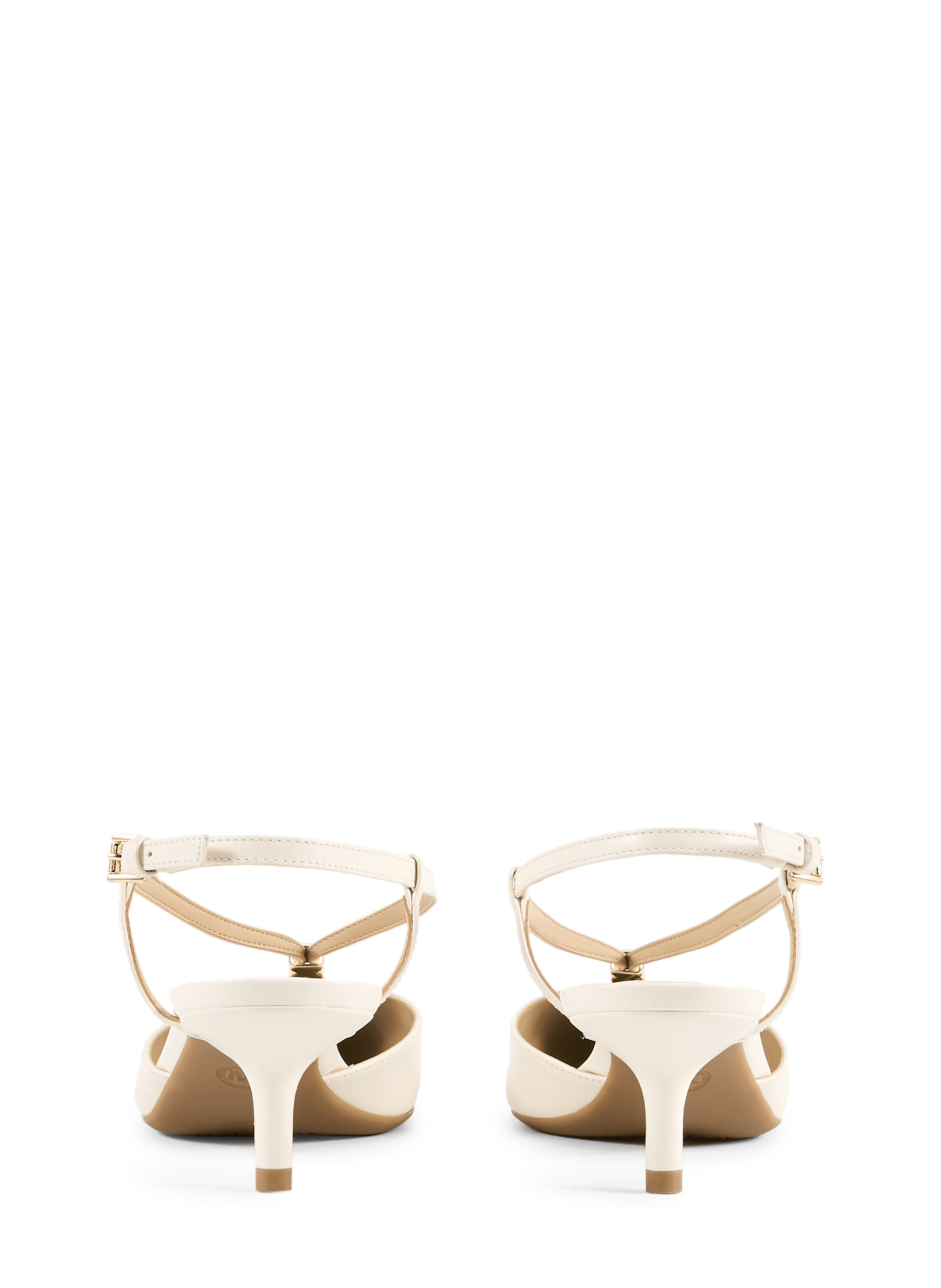 Escarpins en cuir MICHAEL KORS Beige