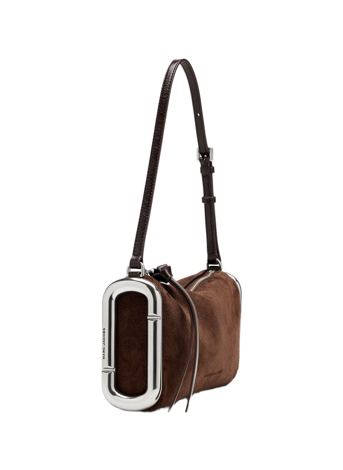 Sac épaule the Scene Small en cuir daim MARC JACOBS Marron