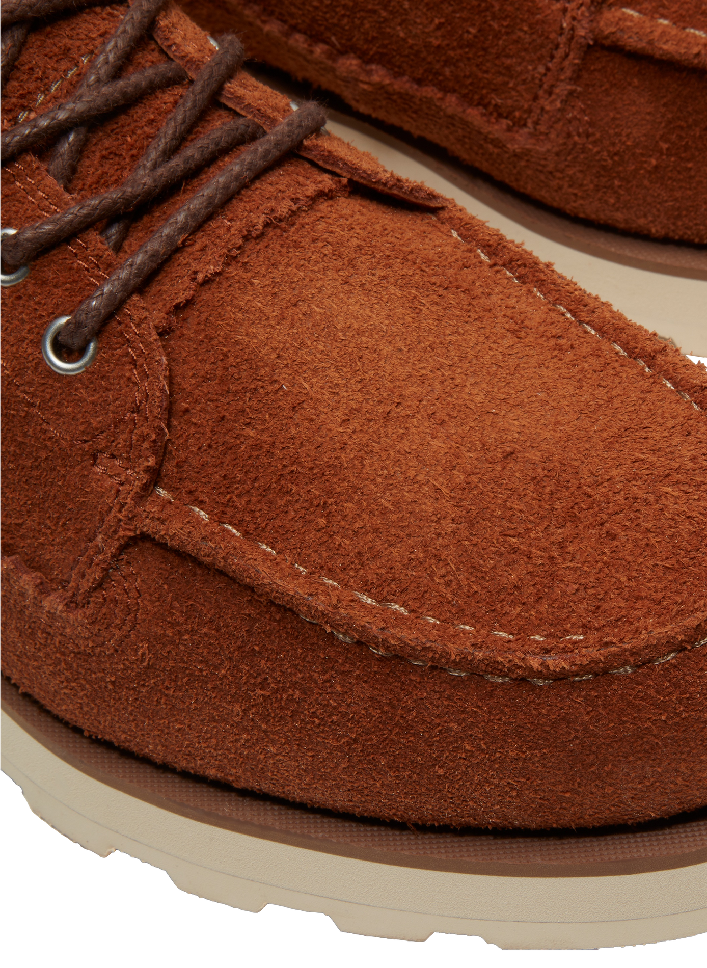 Leren veterschoenen TIMBERLAND Bruin
