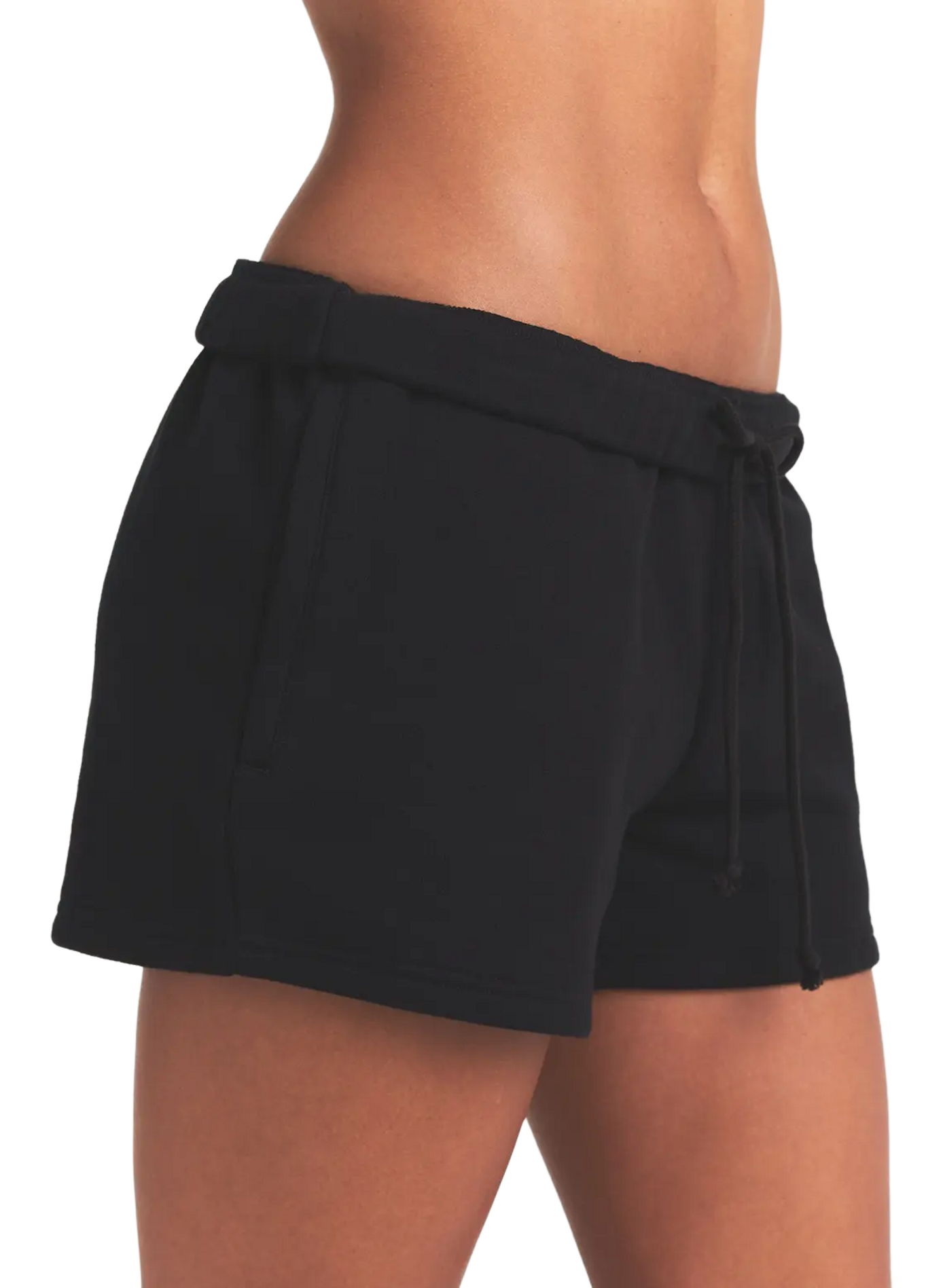 Short court en coton mélangé | Noir SKIMS Femme