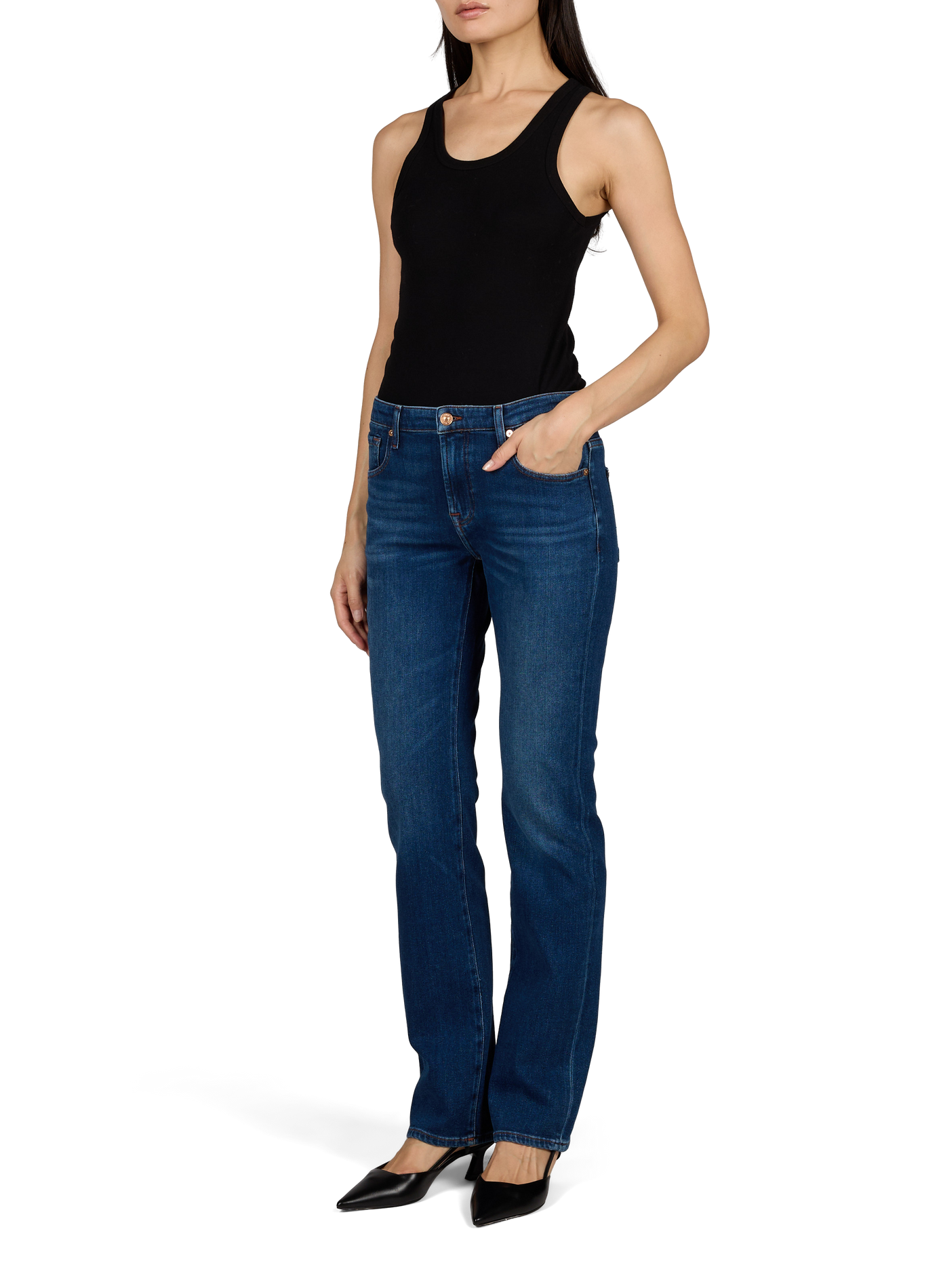 Skinny jeans 511 7 FOR ALL MANKIND Blauw