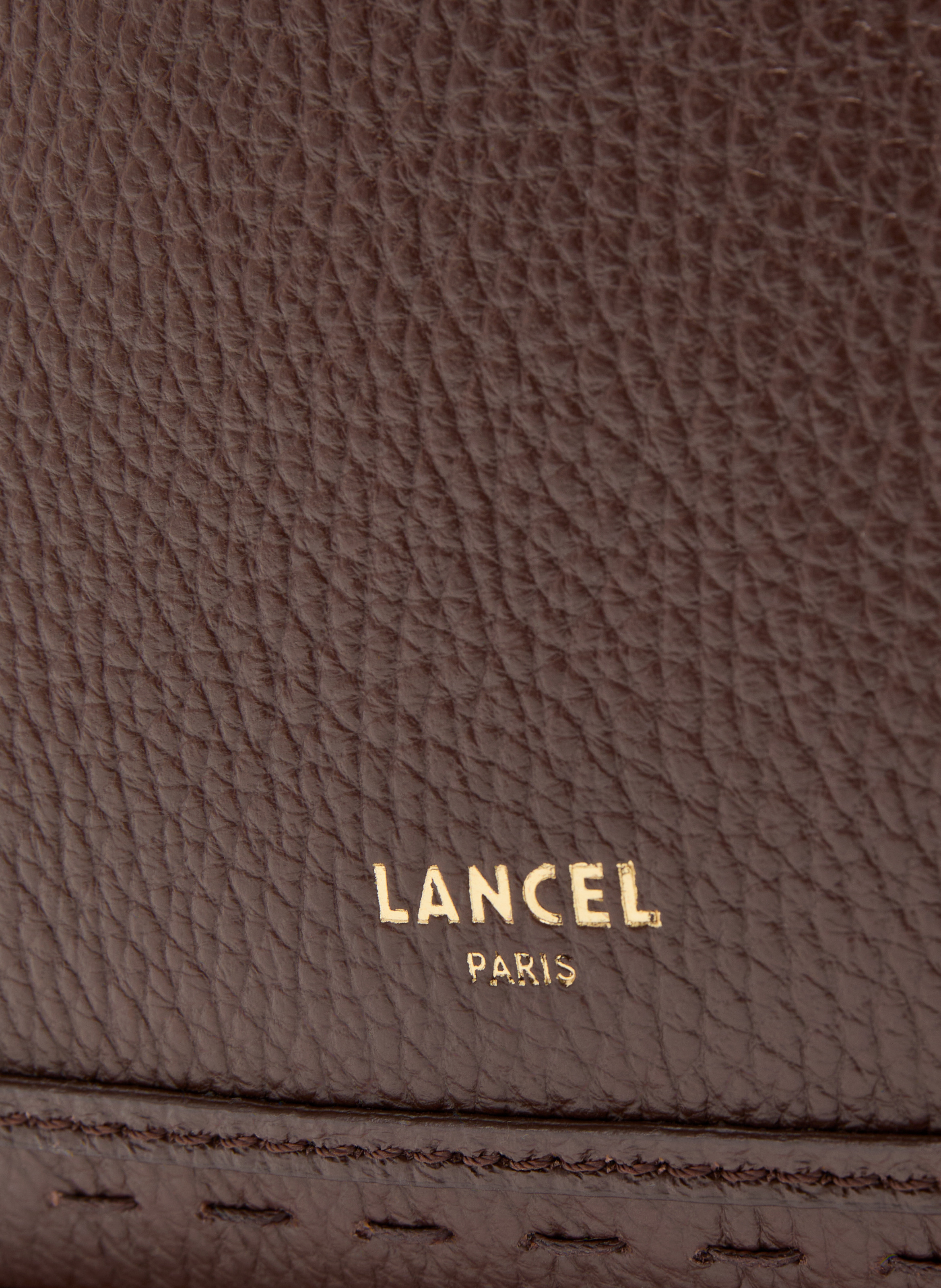 Pochette chaine premier flirt de lancel en cuir LANCEL Marron