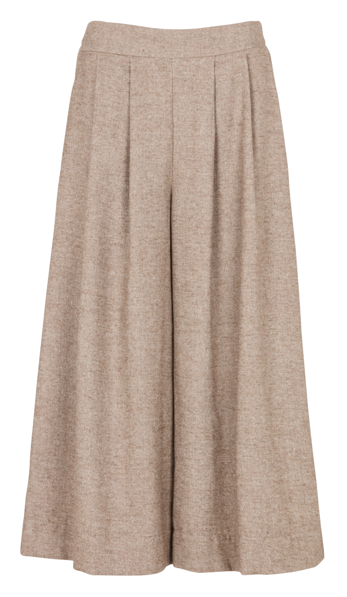 Culottebroek van tweed LA FEE MARABOUTEE Beige