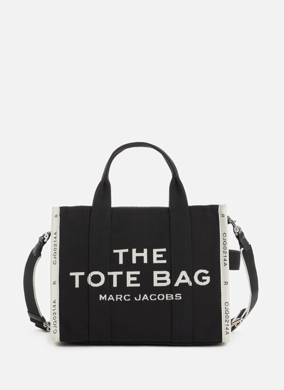 MARC JACOBS The Tote Bag Einkaufstasche aus Stoff Schwarz