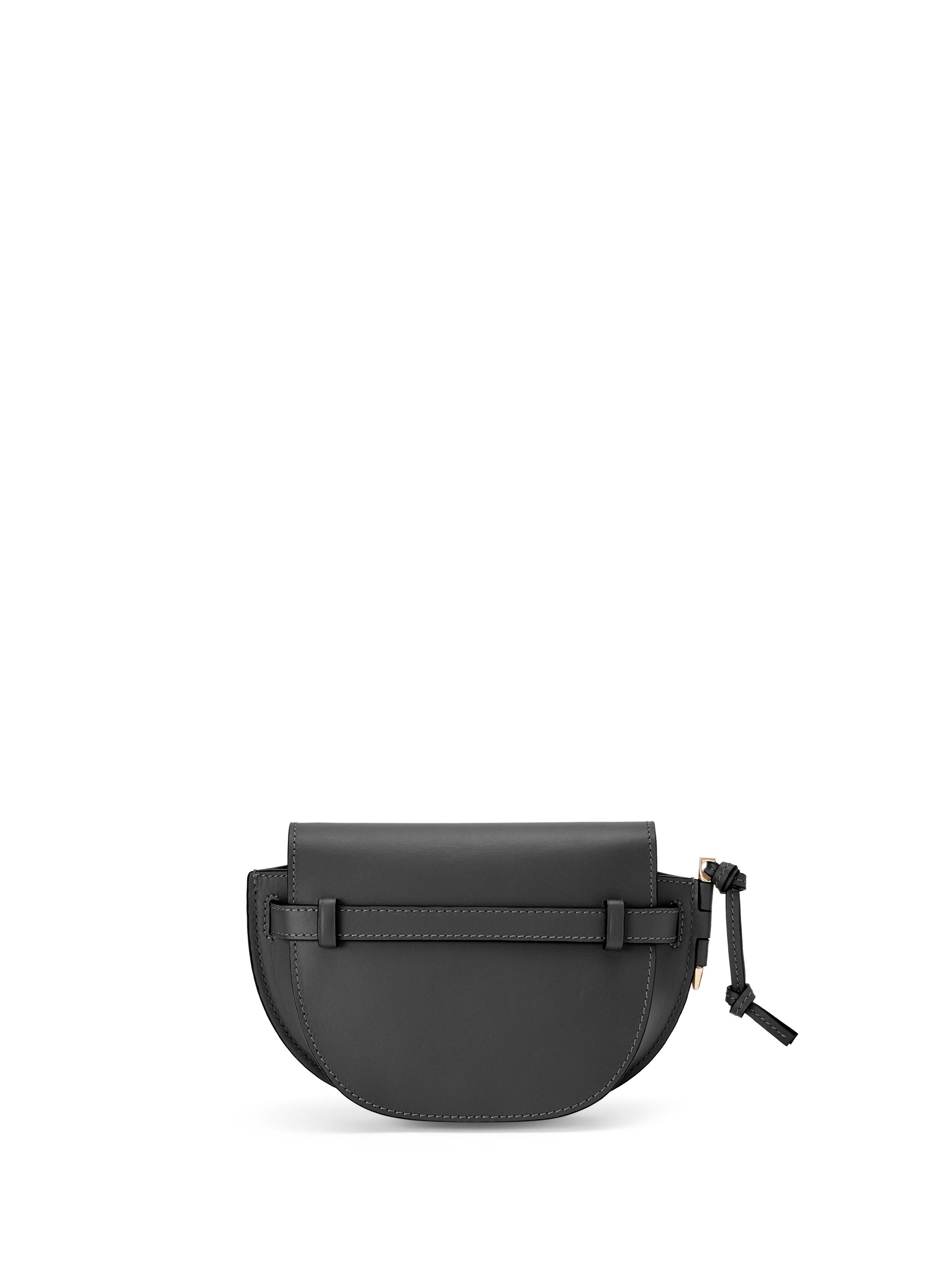 Mini Gate Dual leather shoulder bag LOEWE Black