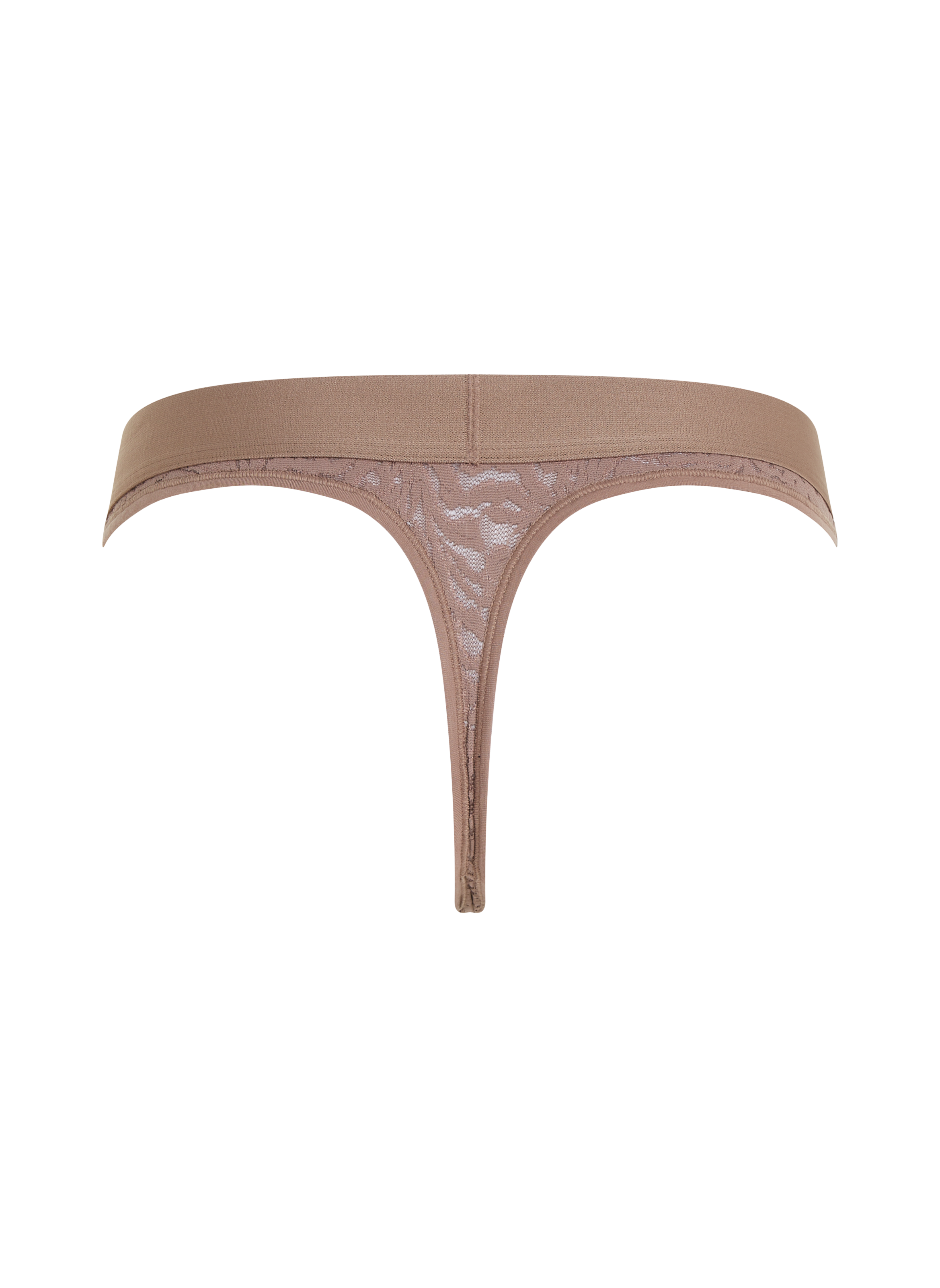 Logo thong  CALVIN KLEIN Brown