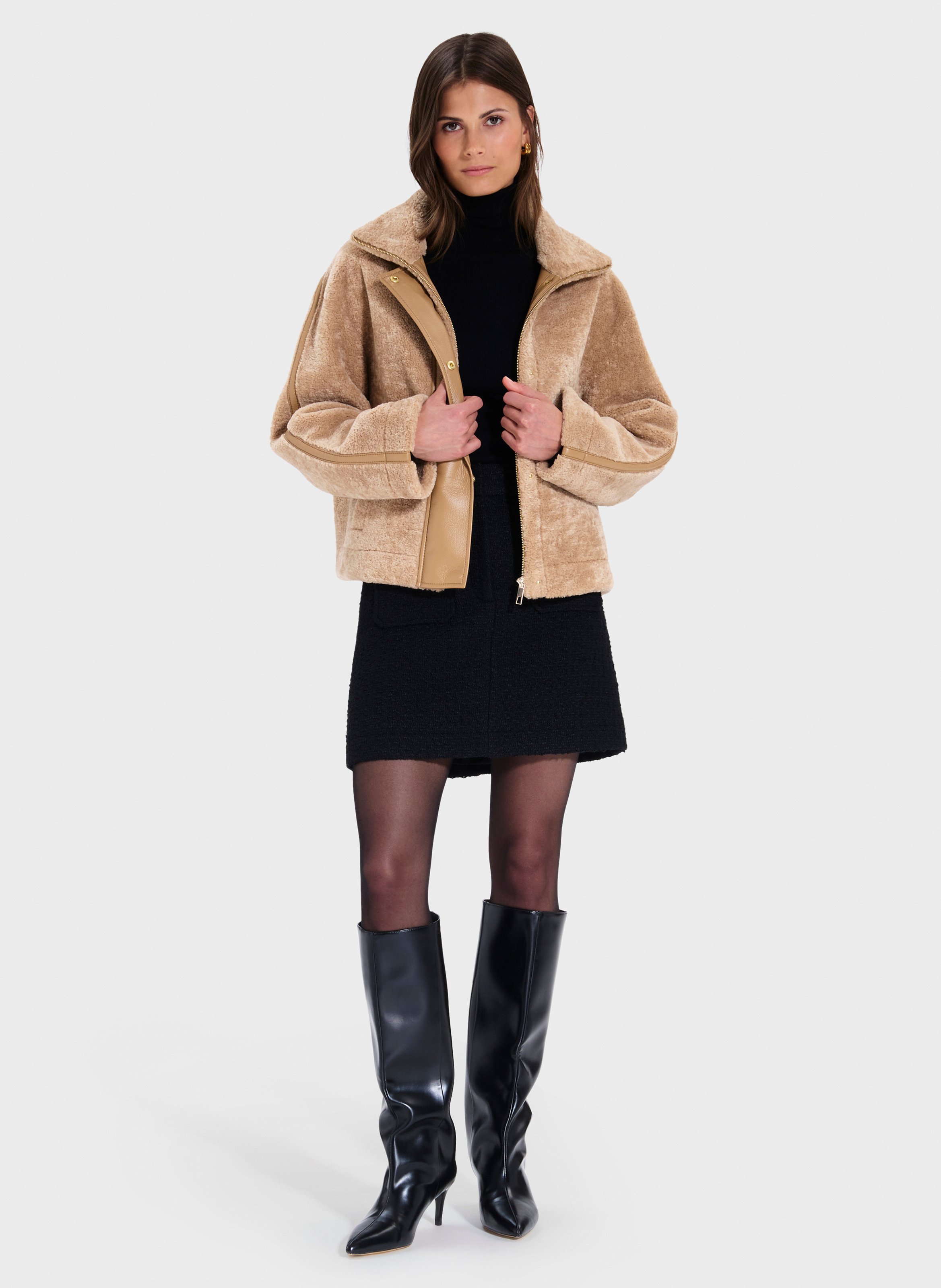 Manteau  miamia Marron